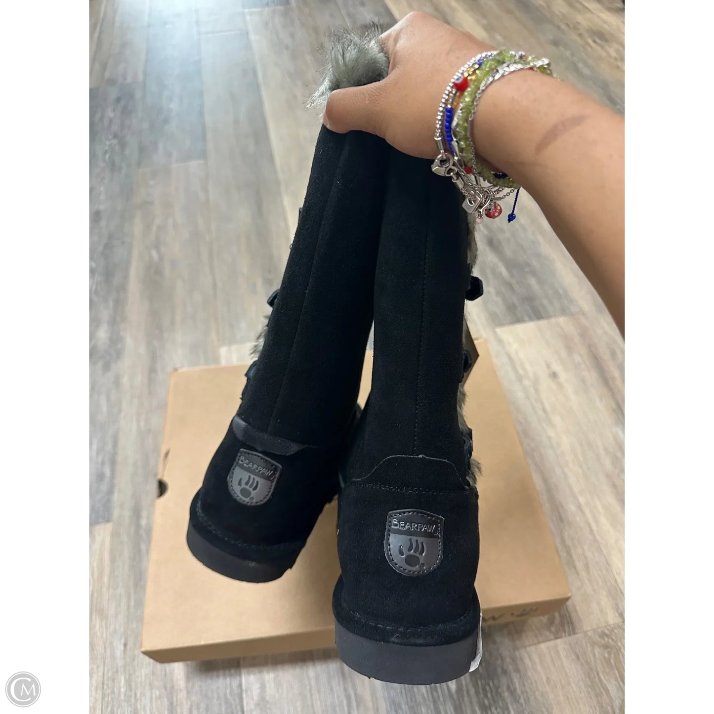Boots Snow By Bearpaw In Black, Size: 11