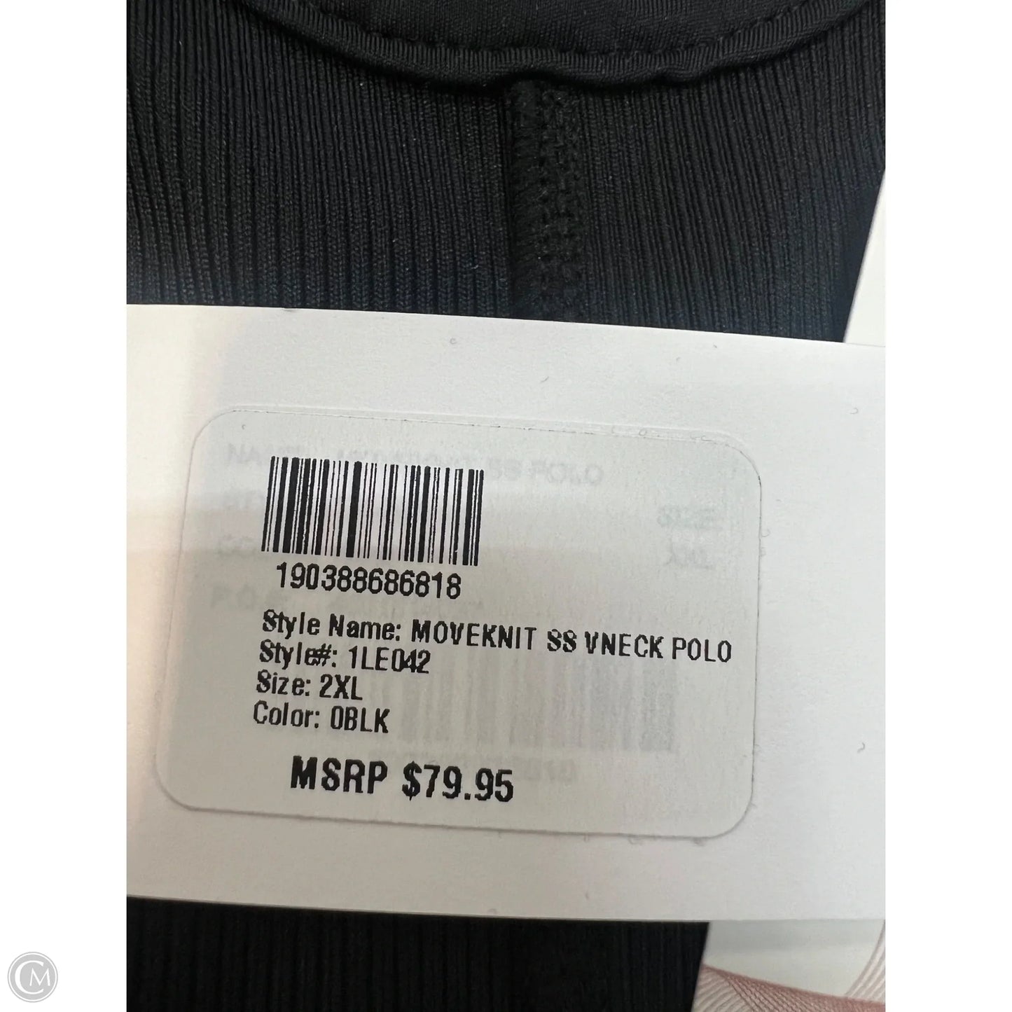 Athletic Top Short Sleeve By Travis Mathew In Black, Size: Xxl