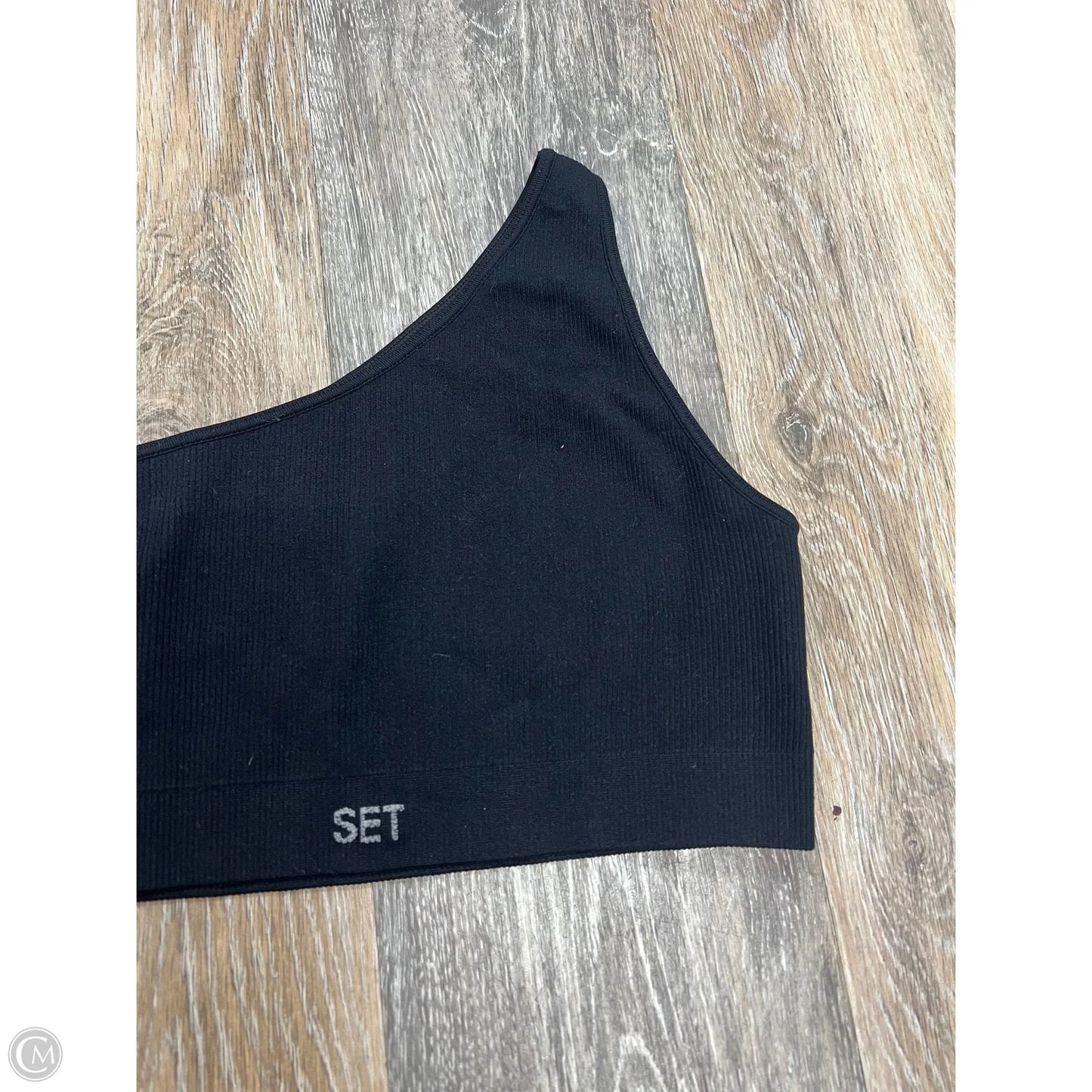 -Athletic Bra By Set Active In Black, Size: M