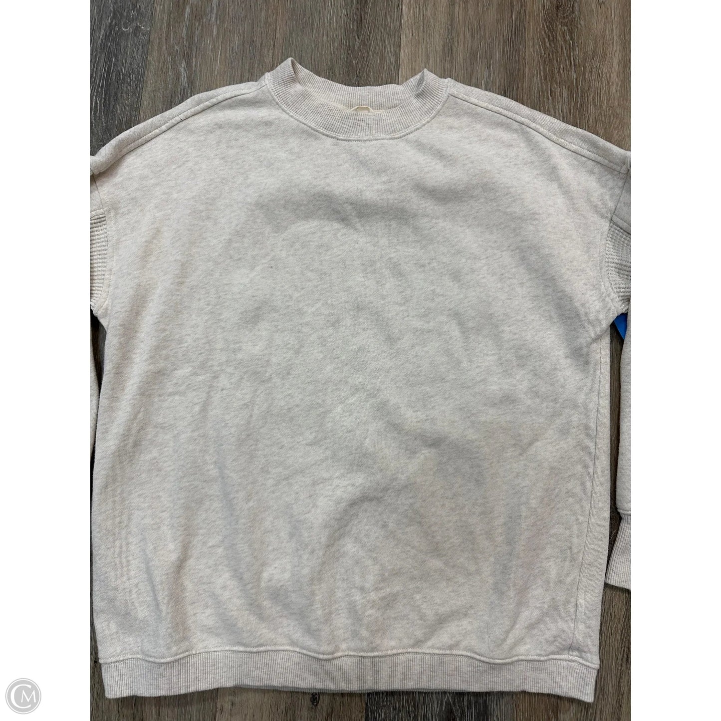 Sweatshirt Crewneck By Aerie In Cream, Size: Xxs