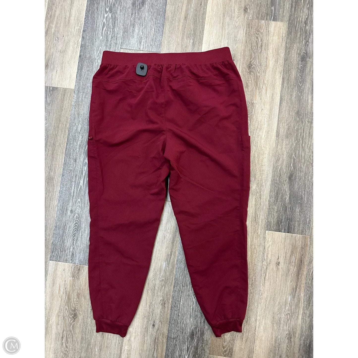 Athletic Pants By Fabletics In Maroon, Size: Xxl