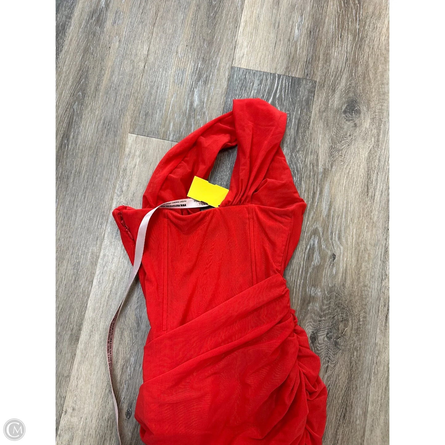 Dress Party Midi By House of CB In Red, Size: Xs