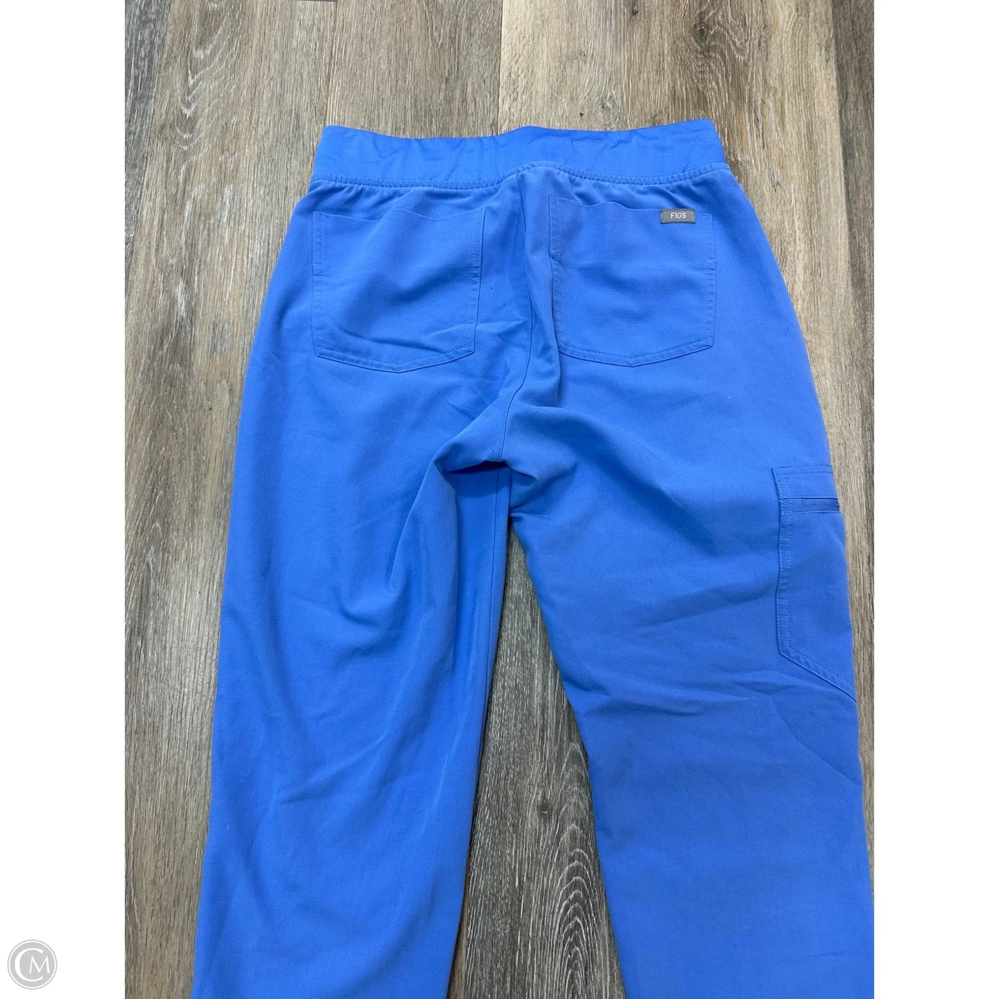 Scrub Pants By Figs In Blue, Size: Xs