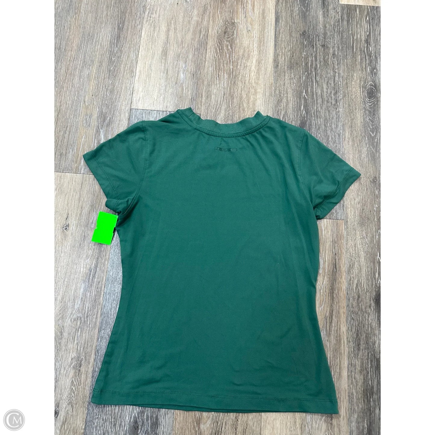 Athletic Top Short Sleeve By 7Diamonds In Green, Size: S