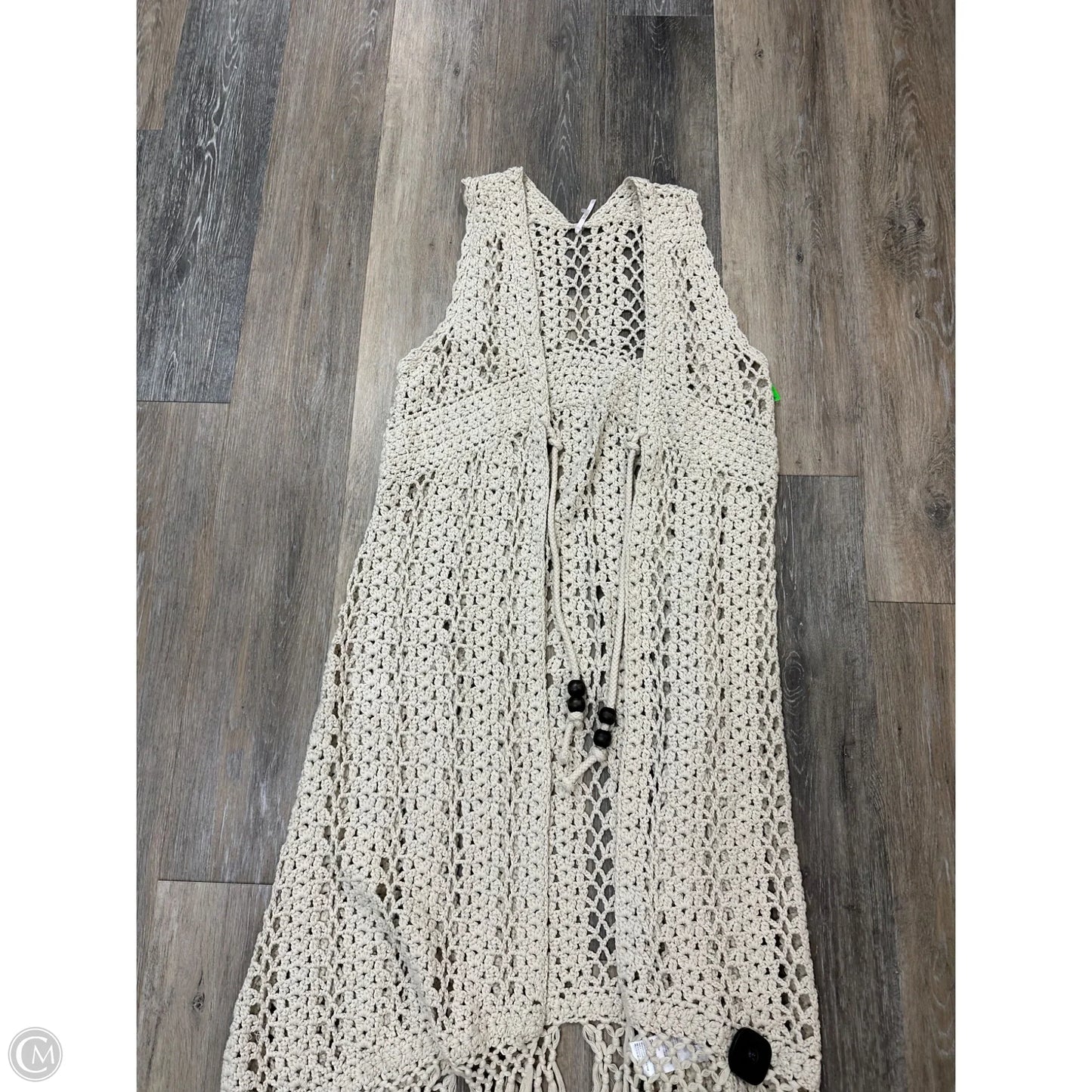 Sweater Cardigan By Free People In Cream, Size: Xs