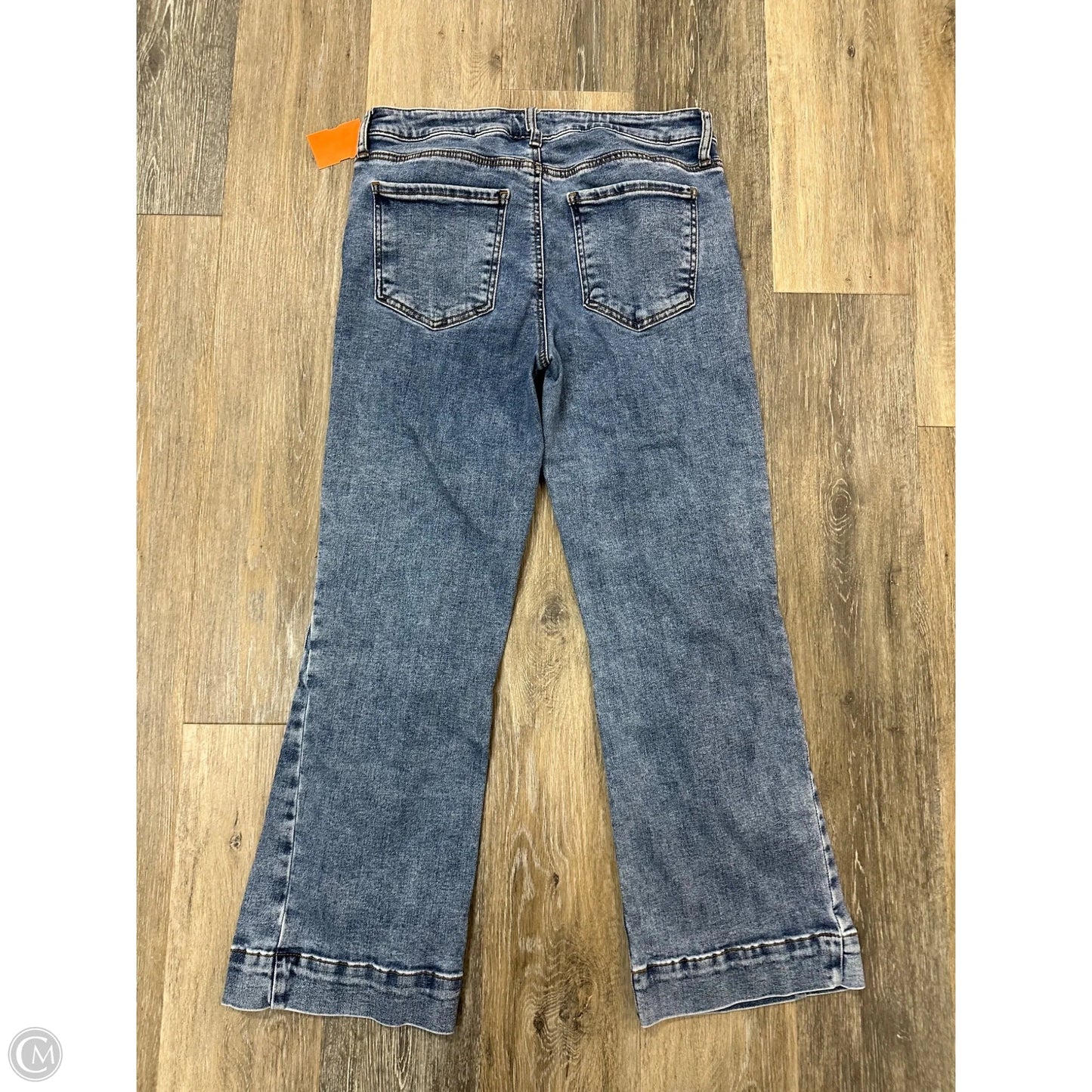 Jeans Wide Leg By Kut In Blue Denim, Size: 6