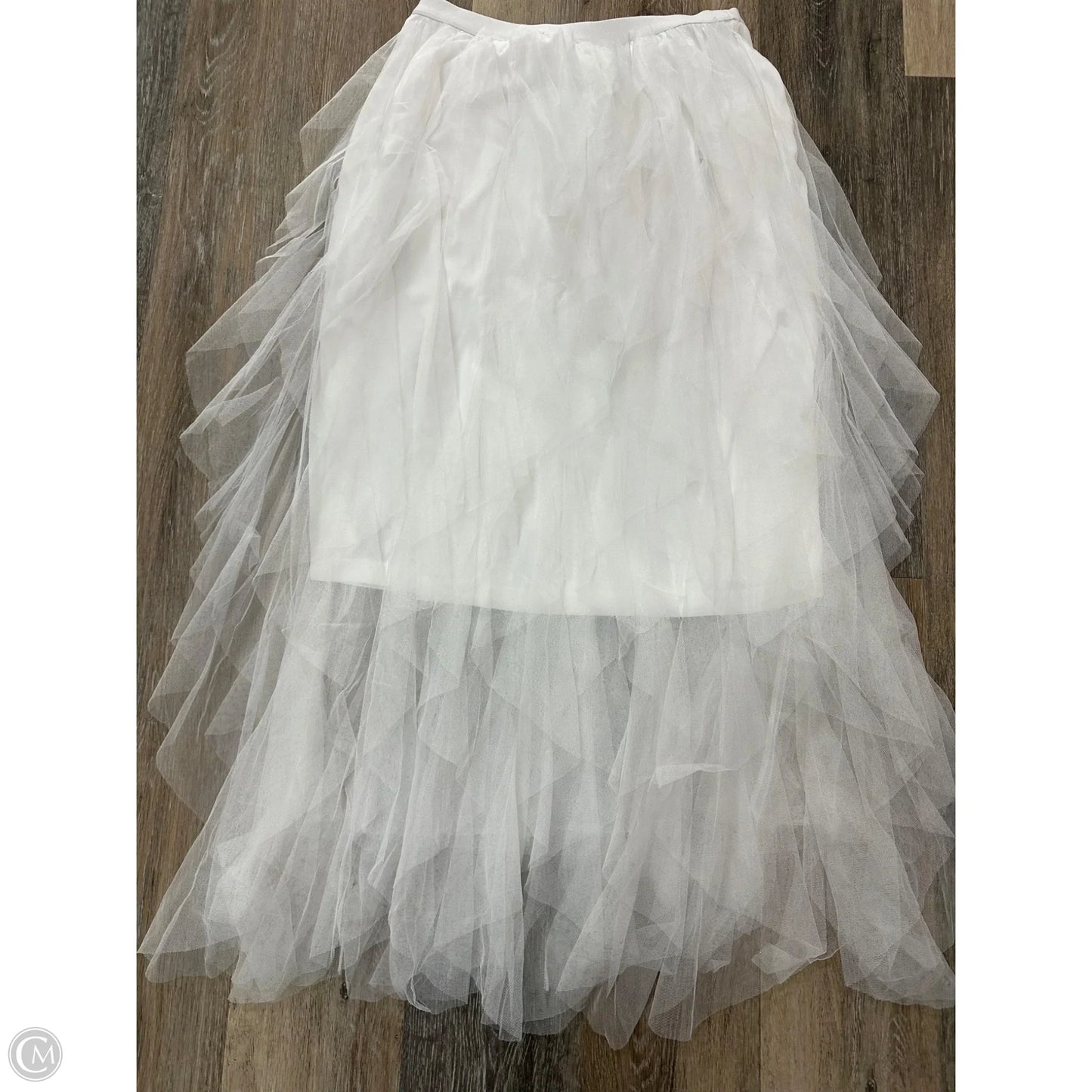 Skirt Maxi By Strut & Bolt In White, Size: L