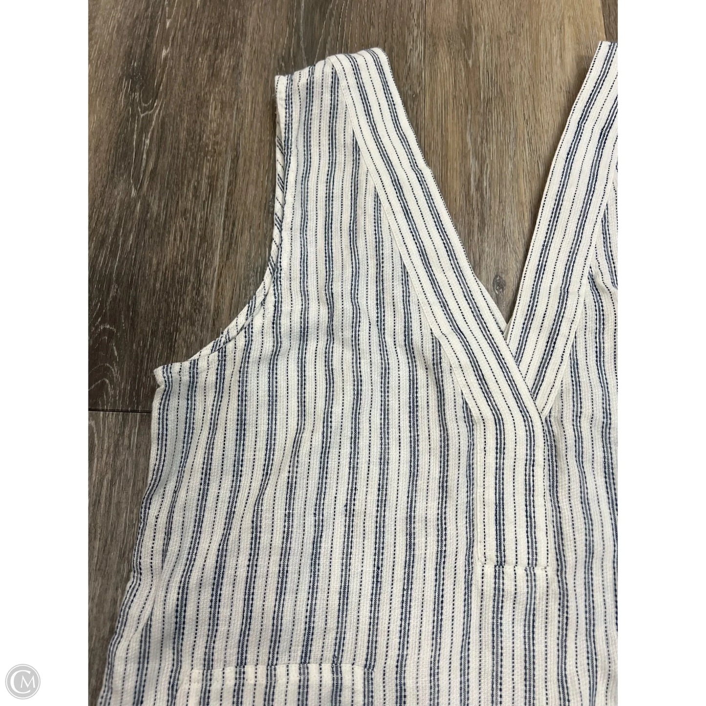 Dress Casual Short By Faherty In Striped Pattern, Size: M