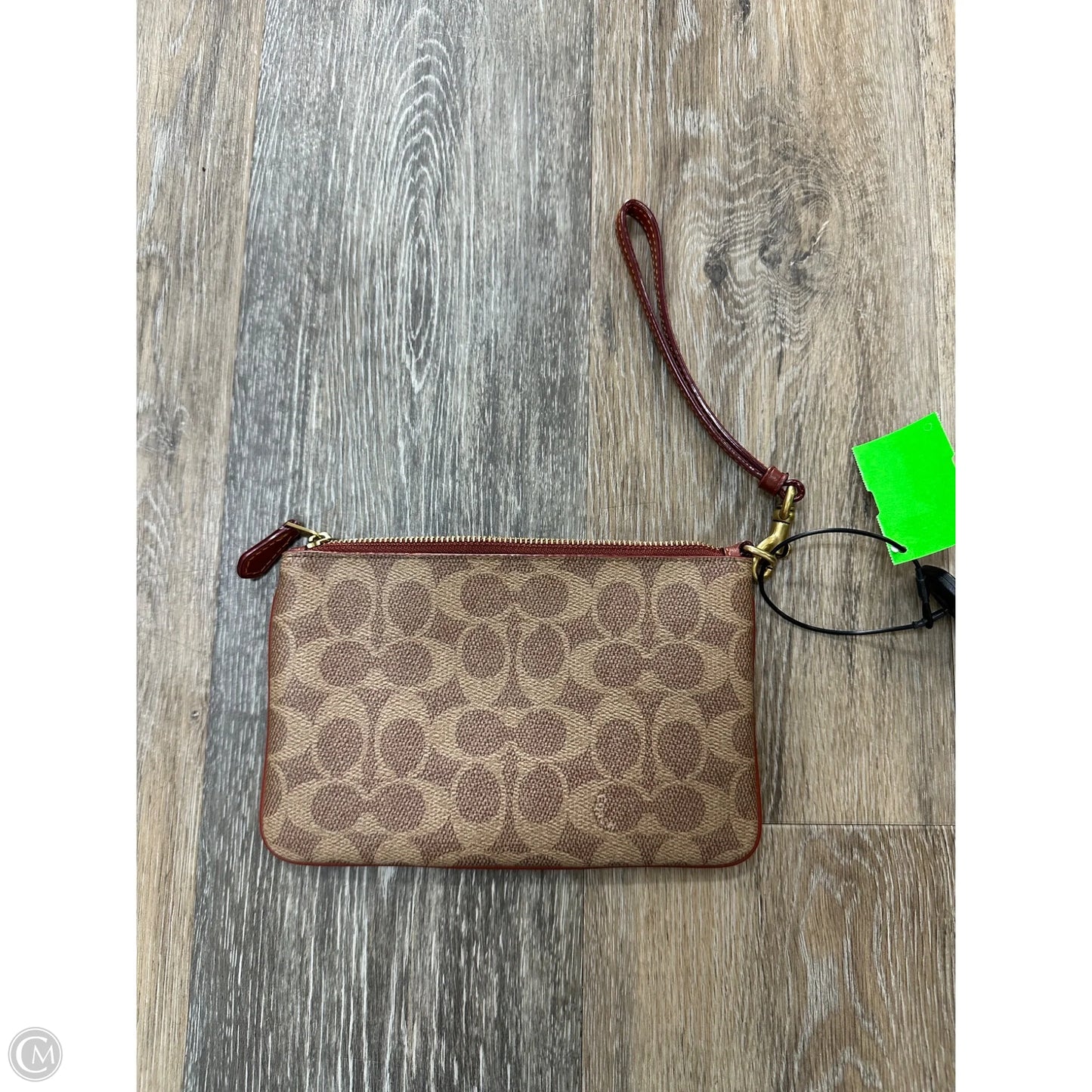 Wristlet Designer By Coach, Size: Medium