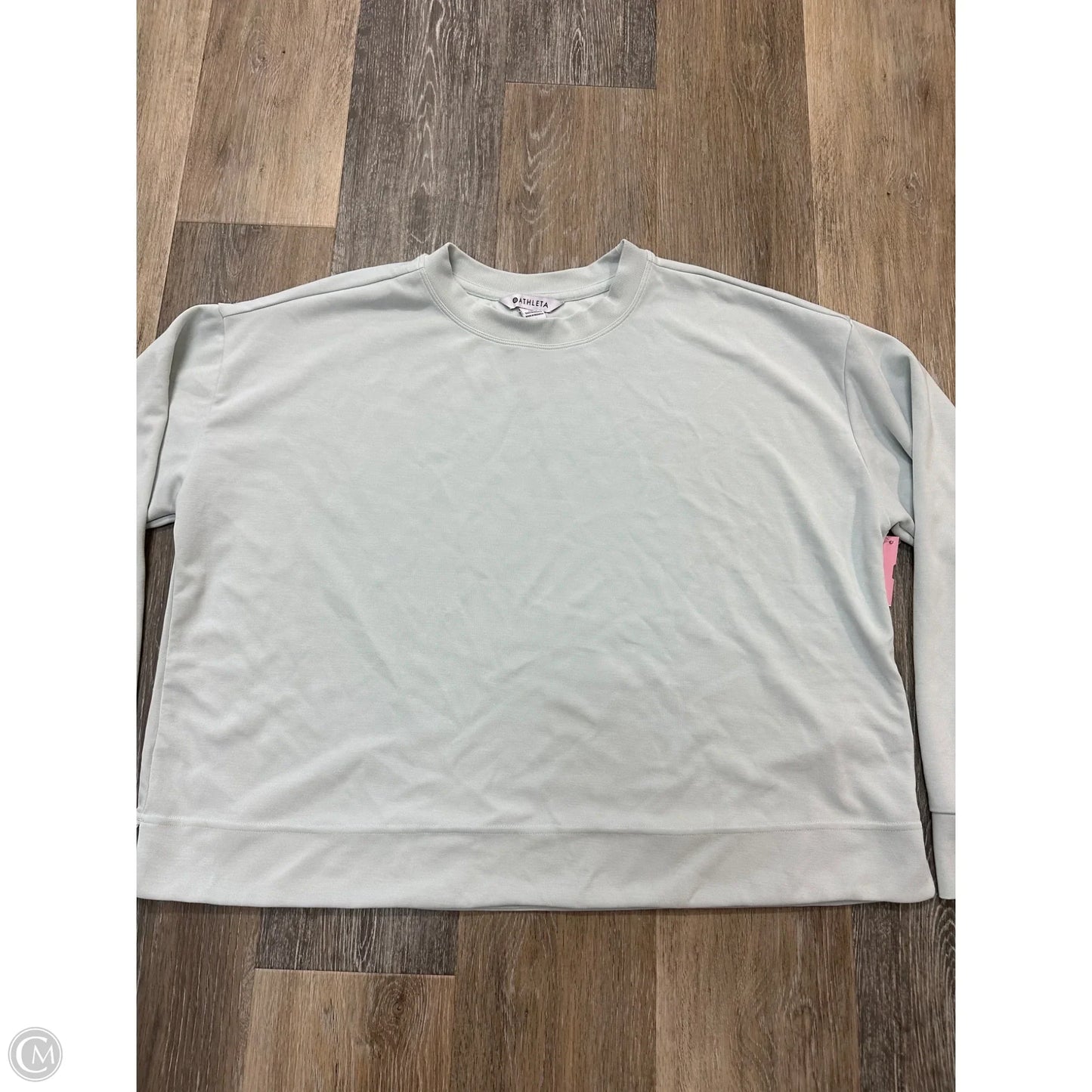 Athletic Sweatshirt Crewneck By Athleta In Grey, Size: Xl