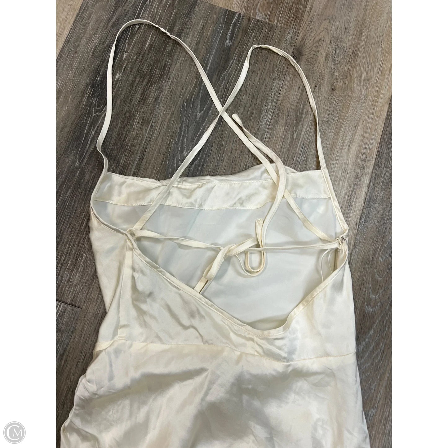 Dress Party Midi By Amanda Uprichard In Cream, Size: S
