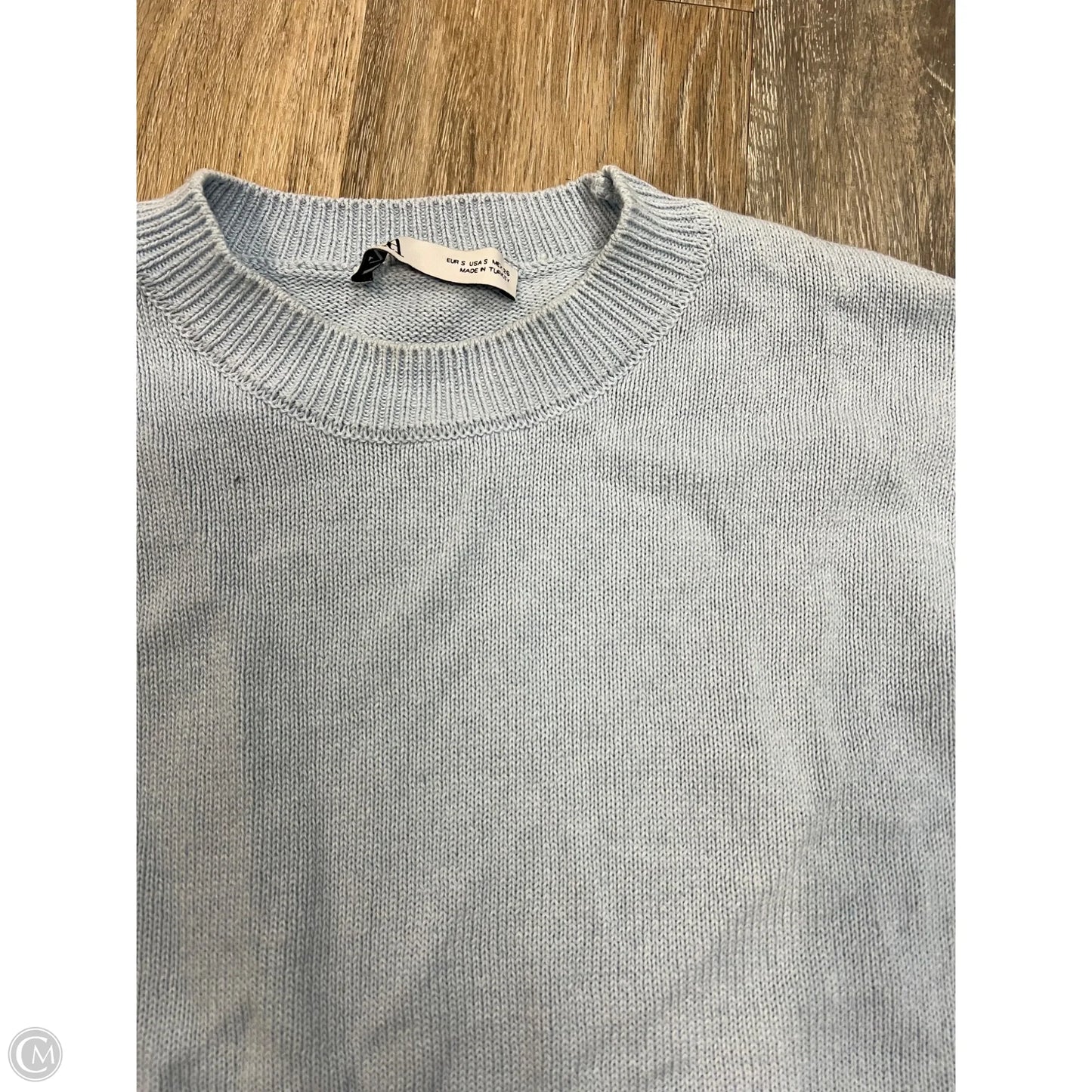Sweater By Zara In Blue, Size: S