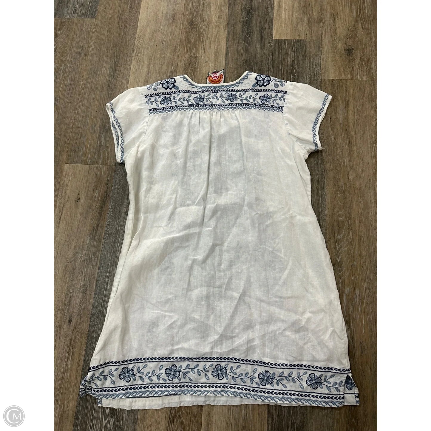 Dress Casual Short By Johnny Was In White, Size: L