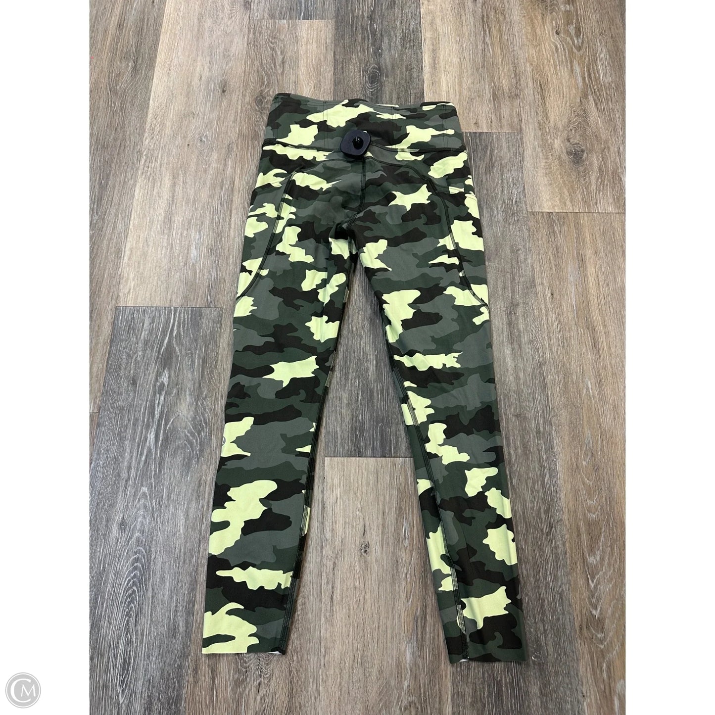 Athletic Leggings By Lululemon In Green, Size: 6