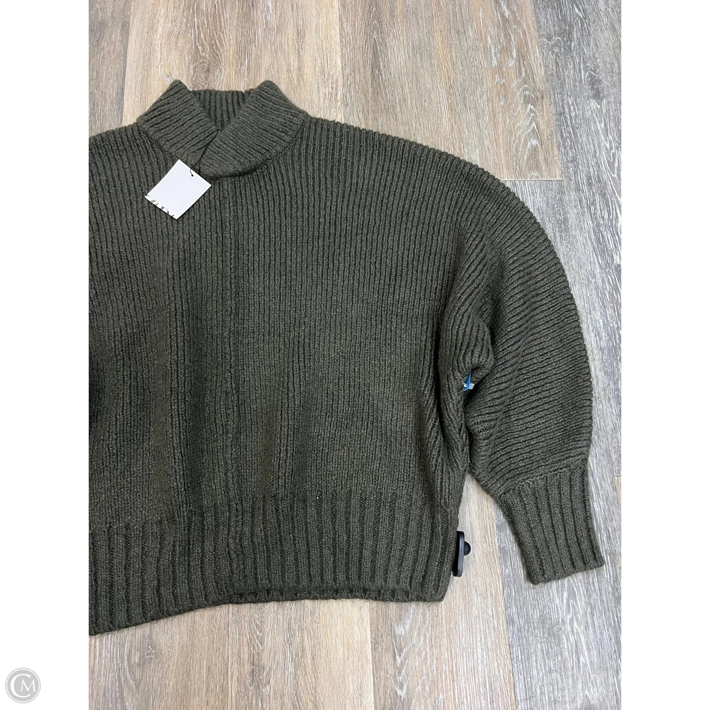 Sweater By Zara In Green, Size: Xl