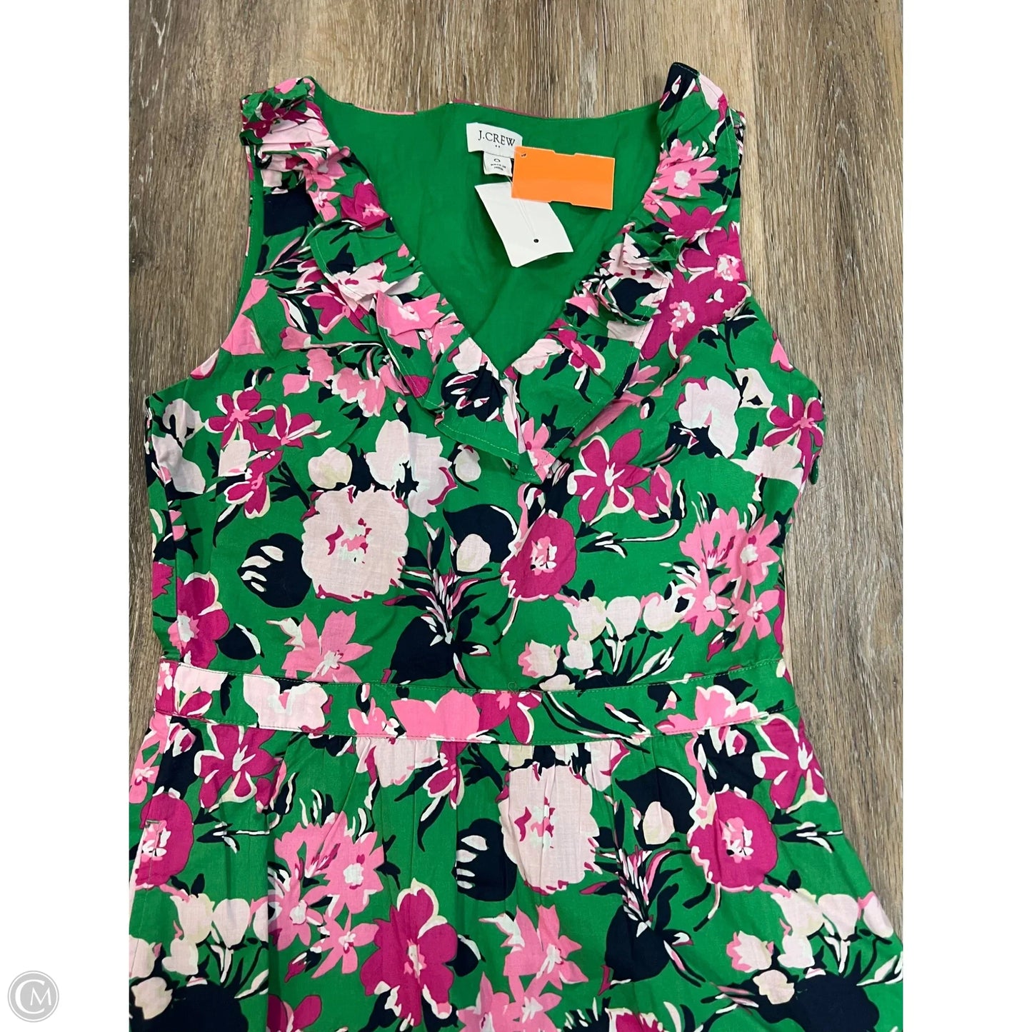 Dress Casual Maxi By J. Crew In Green, Size: 0