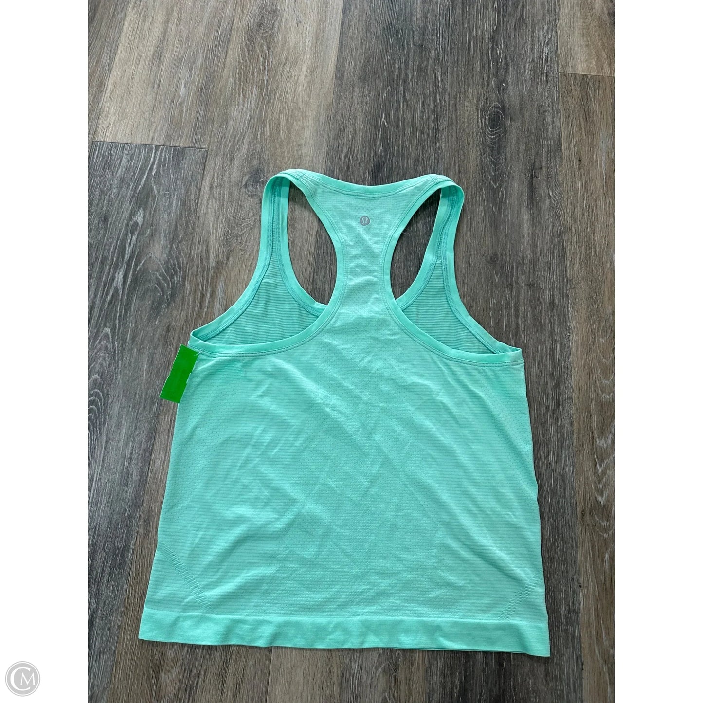 Athletic Tank Top By Lululemon In Green, Size: 6