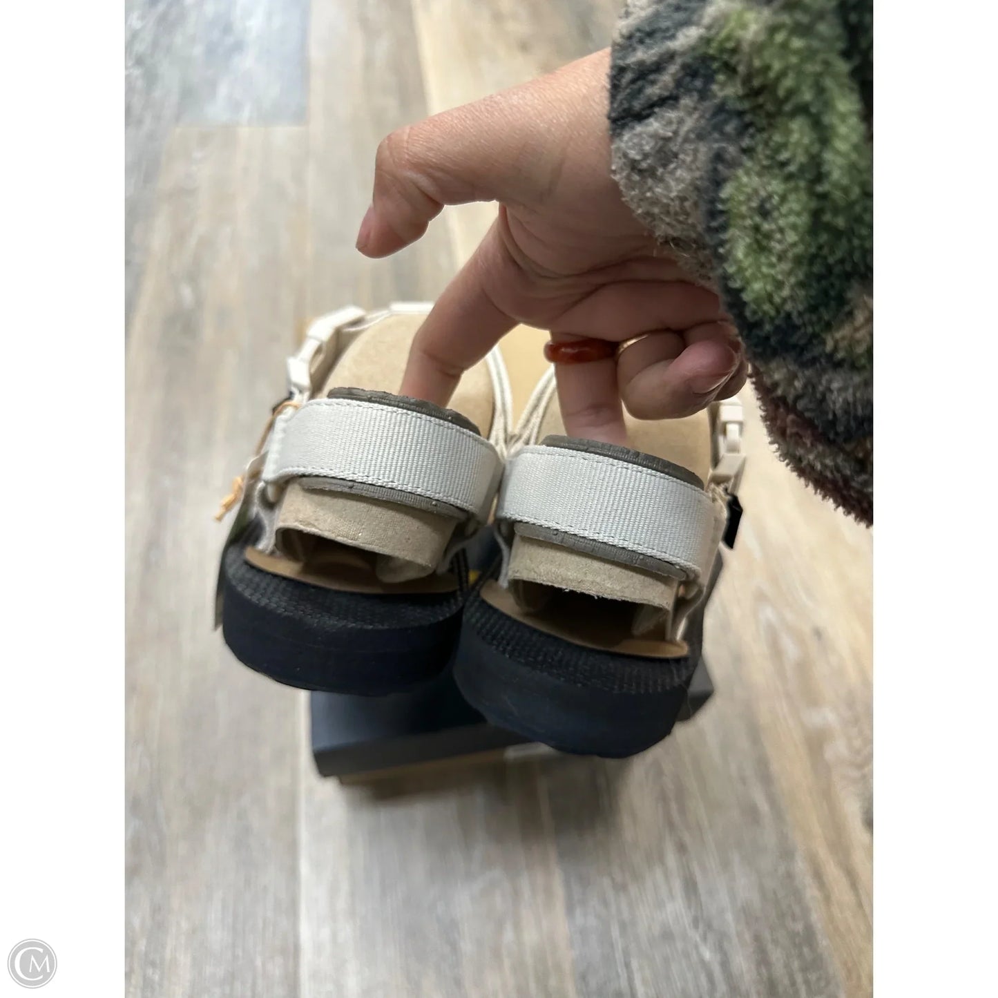 Sandals Flats By Teva In Cream, Size: 10