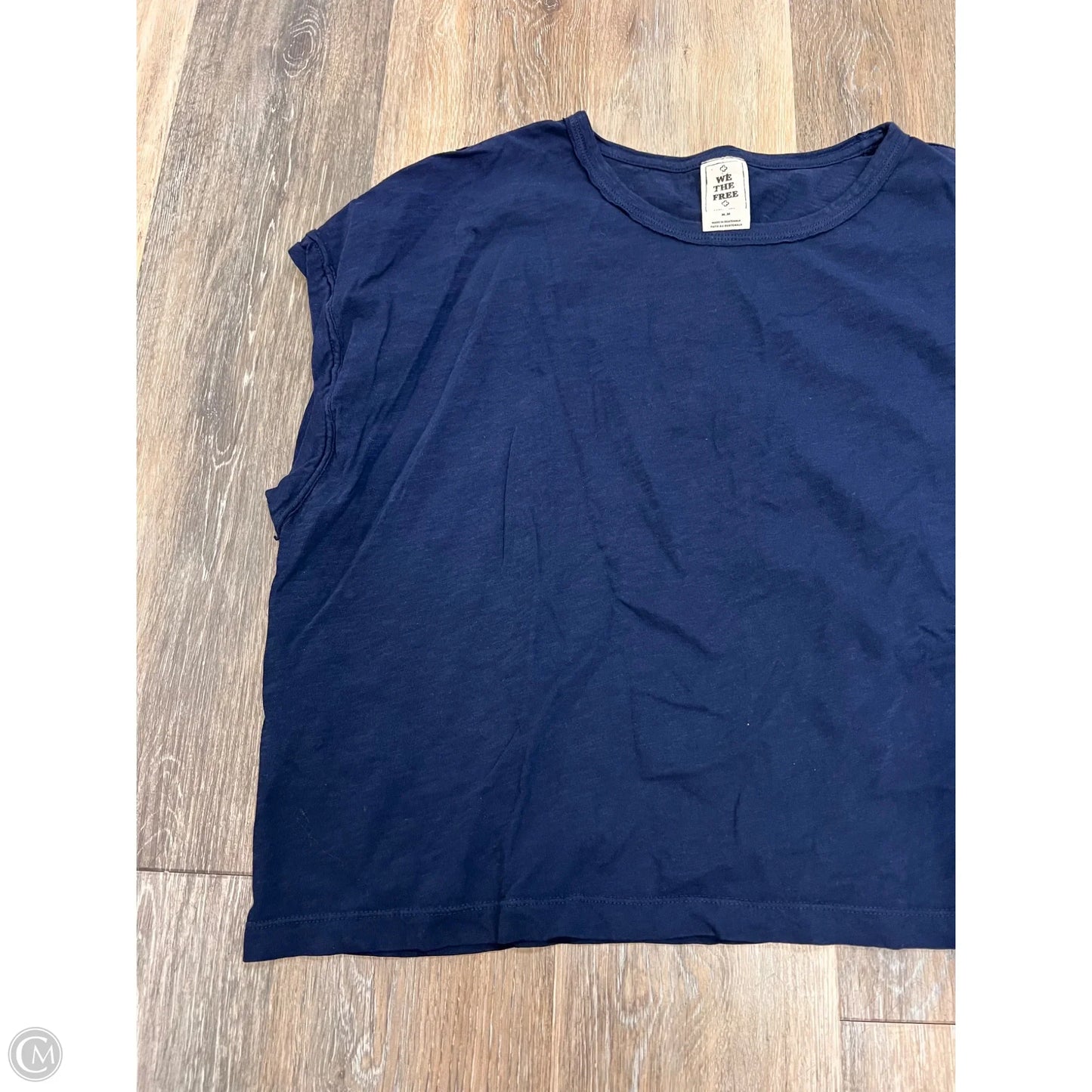 Top Short Sleeve By We The Free In Blue, Size: M