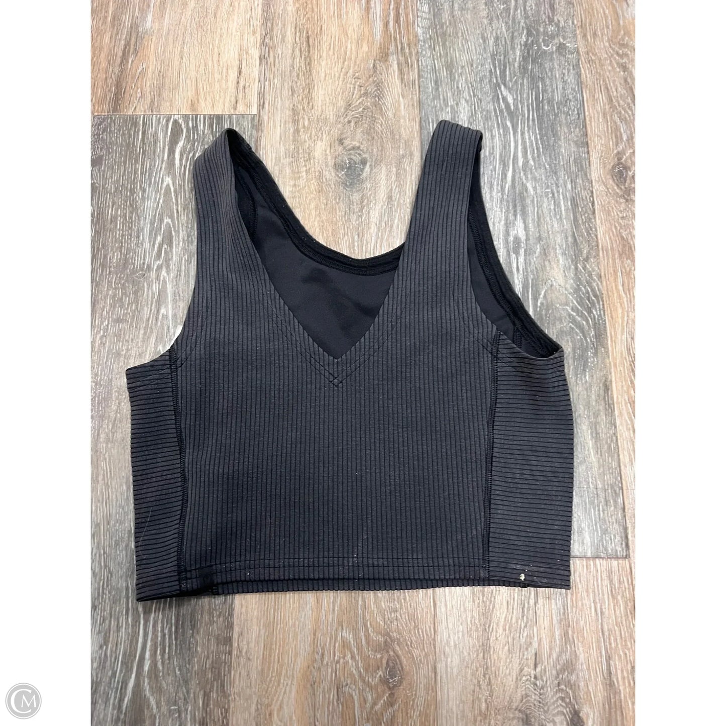 Athletic Tank Top By Lululemon In Grey, Size: 4