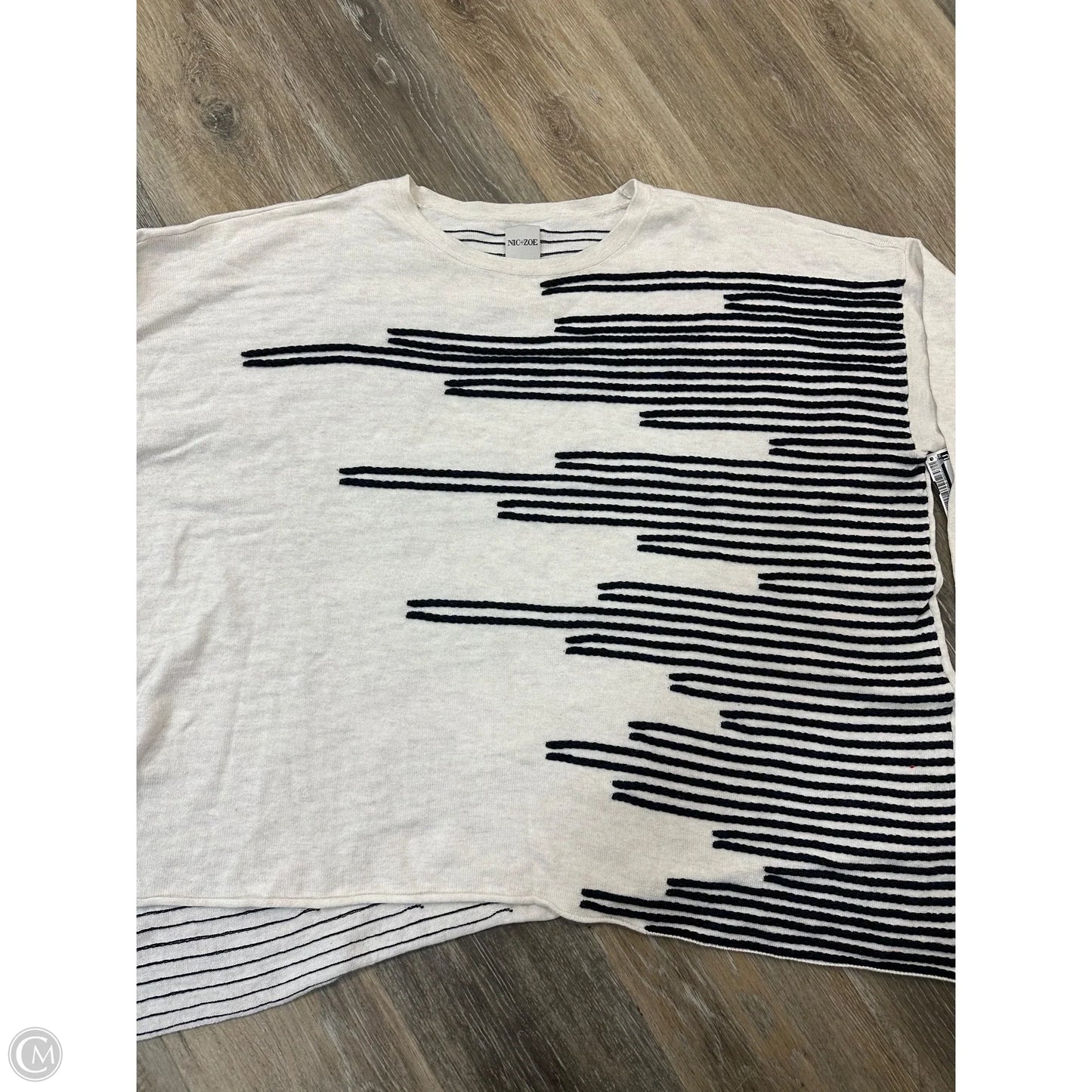 Sweater By Nic + Zoe In Cream, Size: 2x