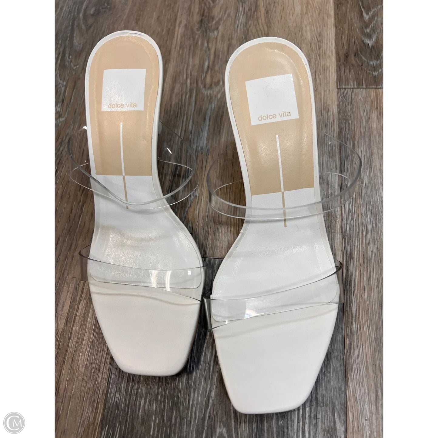 Sandals Heels Block By Dolce Vita In Clear, Size: 6