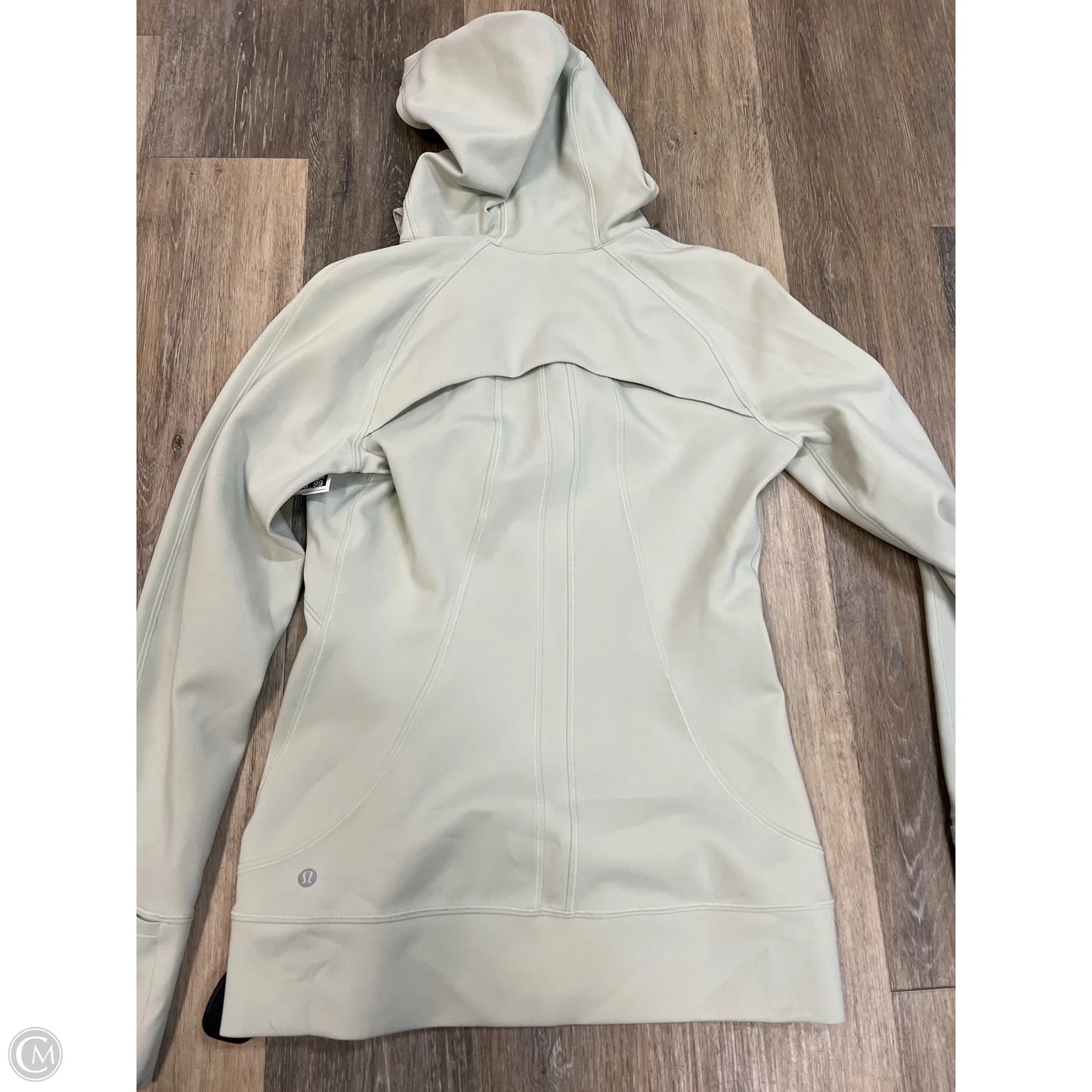 Athletic Jacket By Lululemon In Green, Size: 8