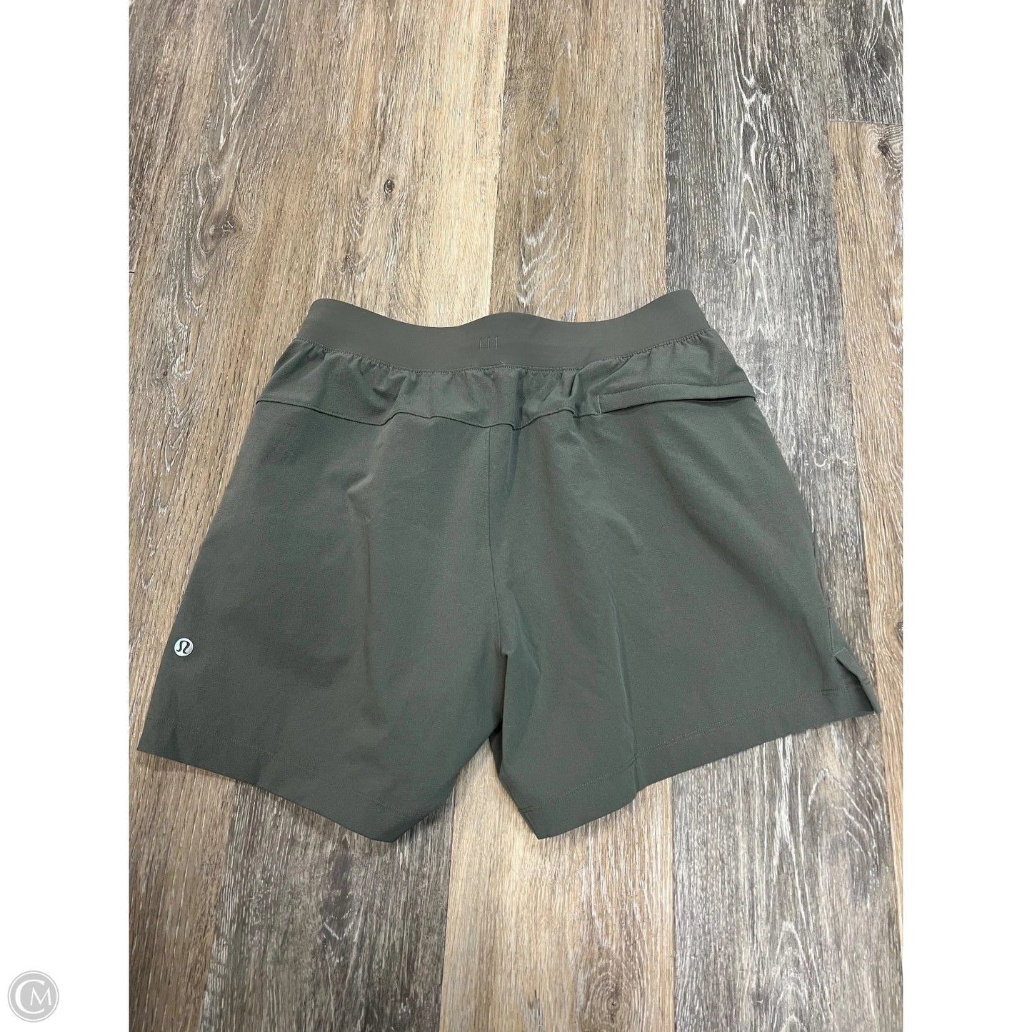 Athletic Shorts By Lululemon In Green, Size: Xs