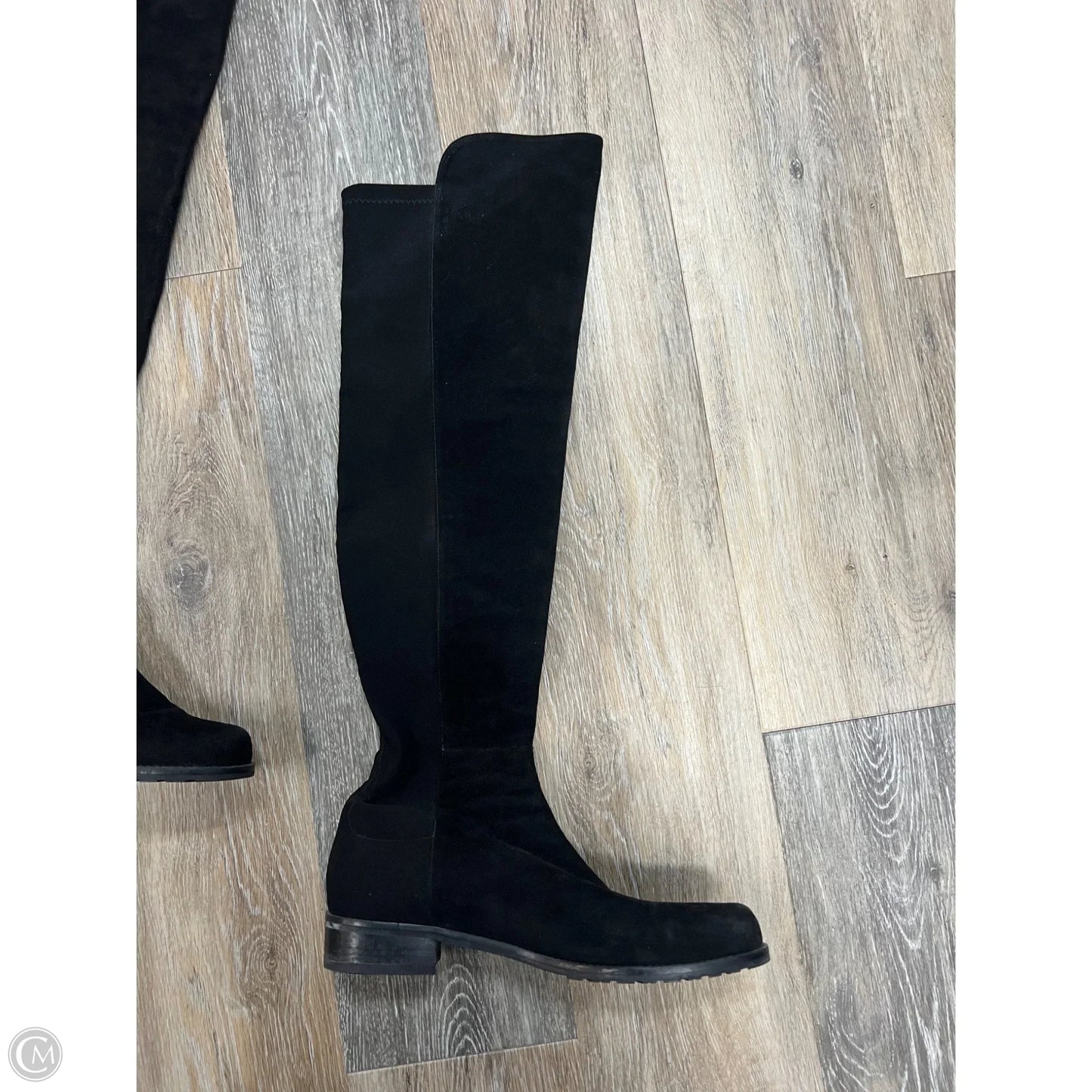 Boots Designer By Stuart Weitzman In Black, Size: 8