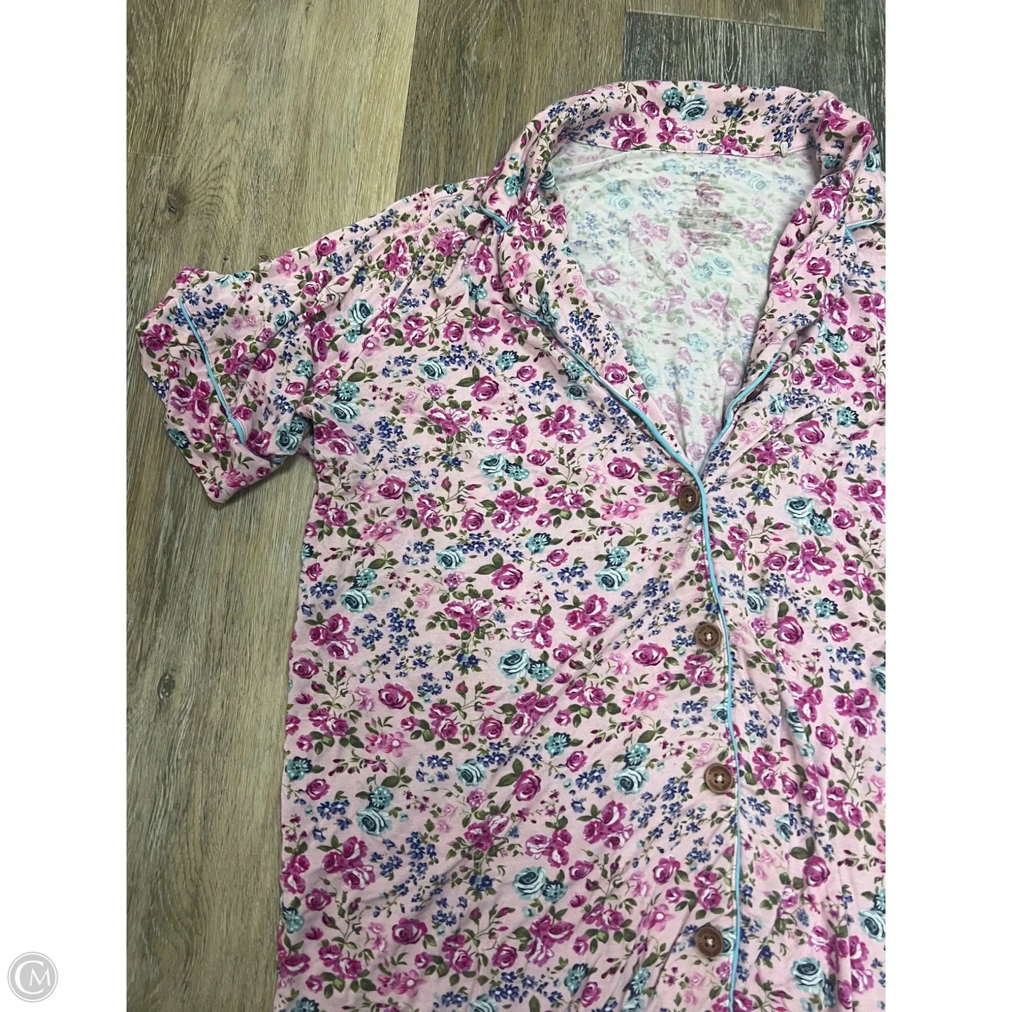 Pajamas 2pc By Posh Peanut In Pink, Size: L