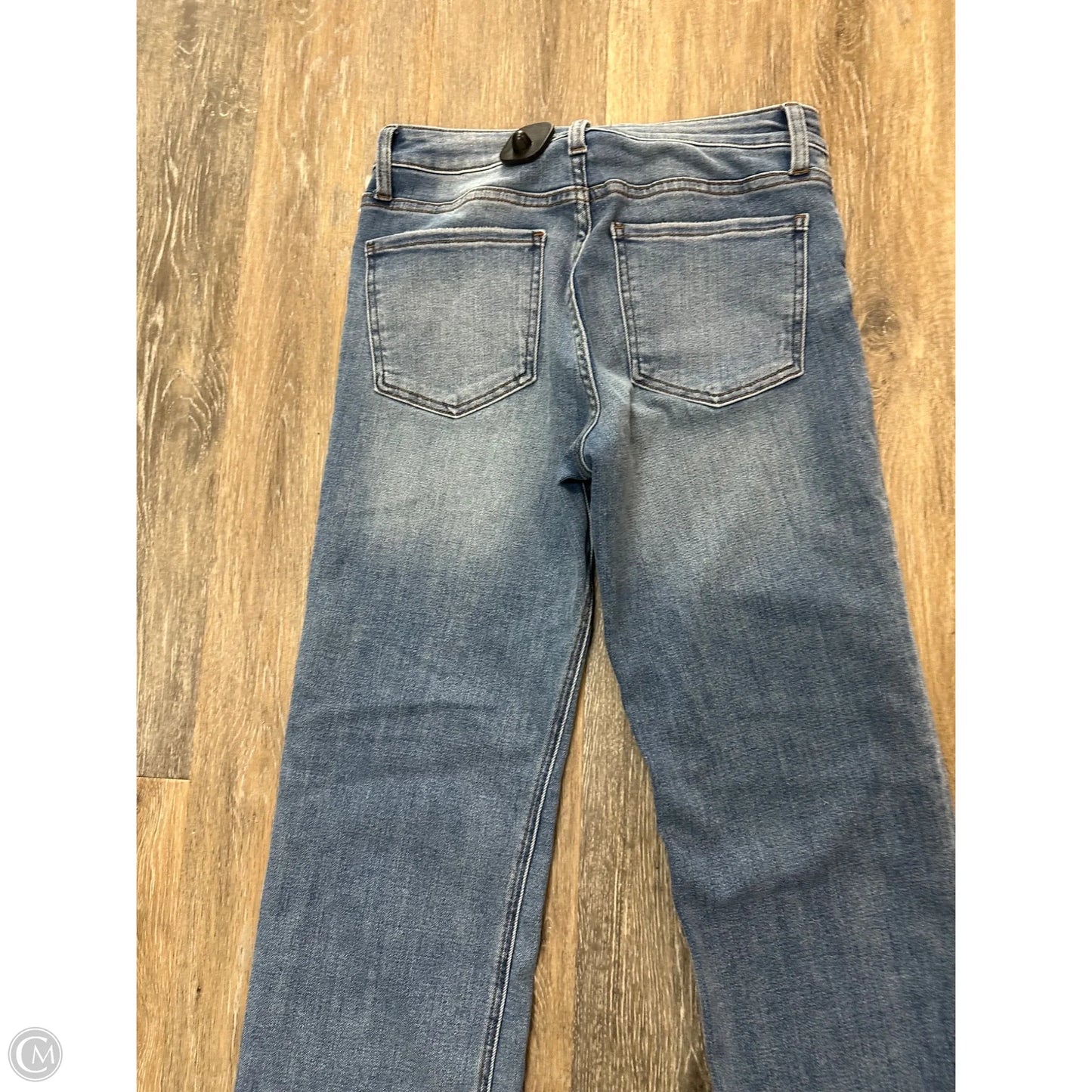 Jeans Flared By Kut In Blue Denim, Size: 4