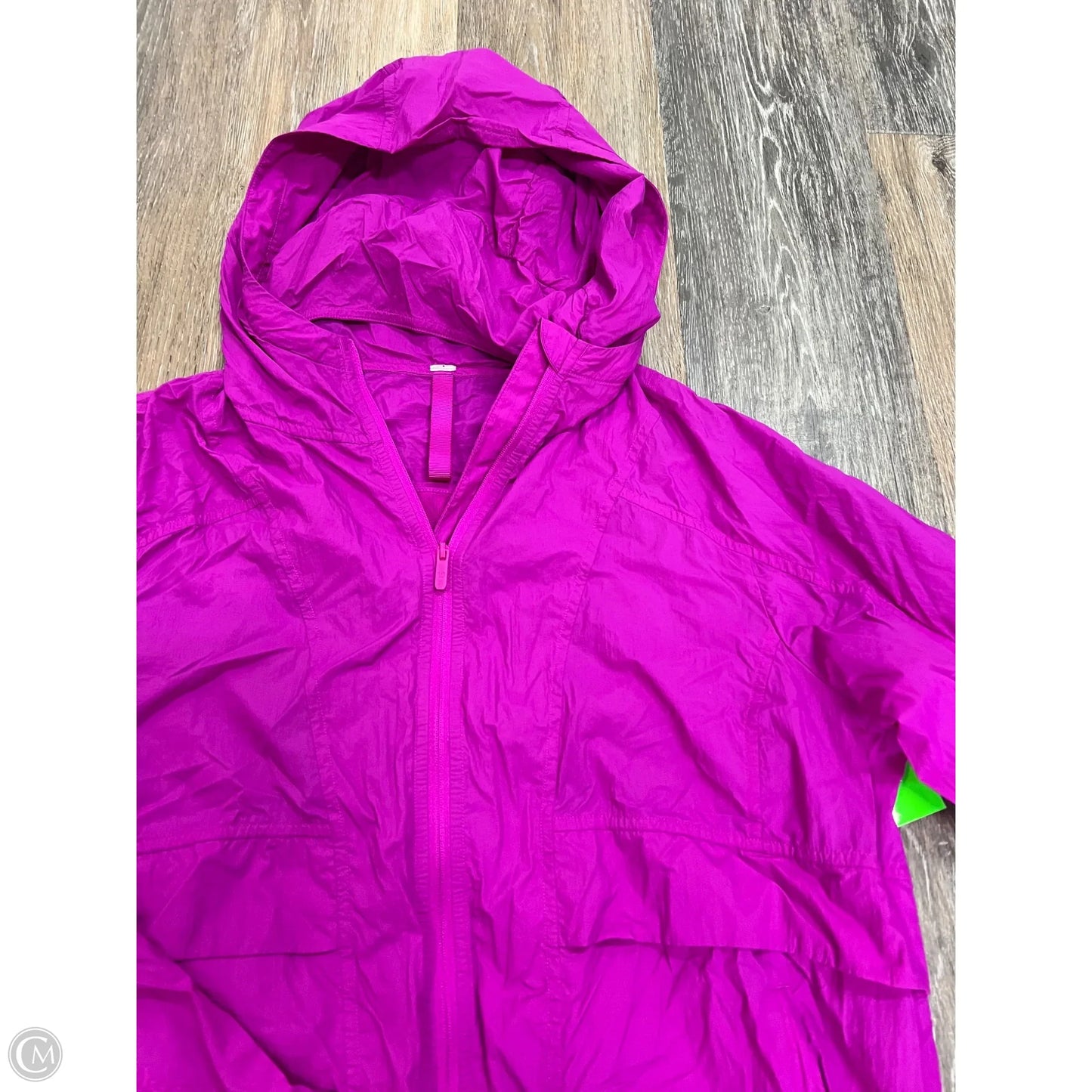 Athletic Jacket By Lululemon In Purple, Size: 6