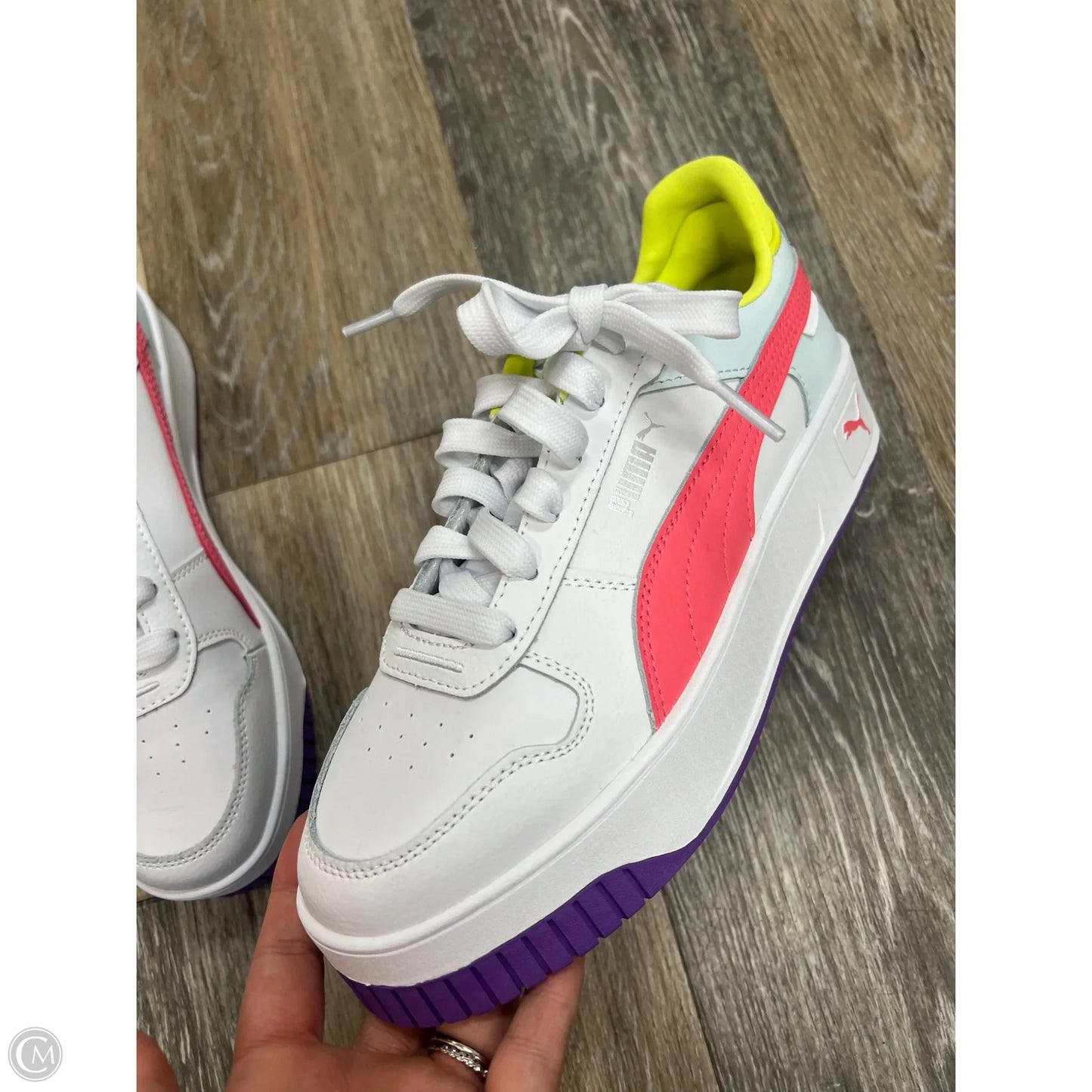 Shoes Sneakers Platform By Puma In White, Size: 6.5