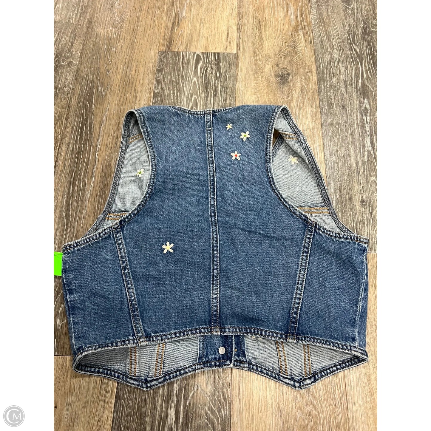Vest Other By Levis In Blue Denim, Size: M