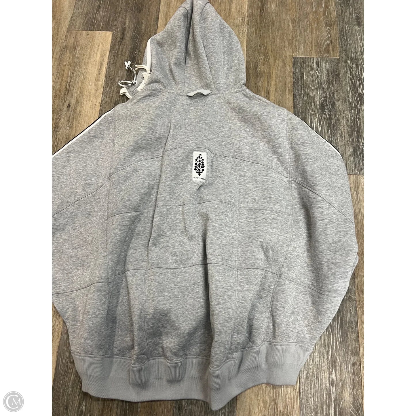 Athletic Sweatshirt Hoodie By Free People In Grey, Size: Xs/S