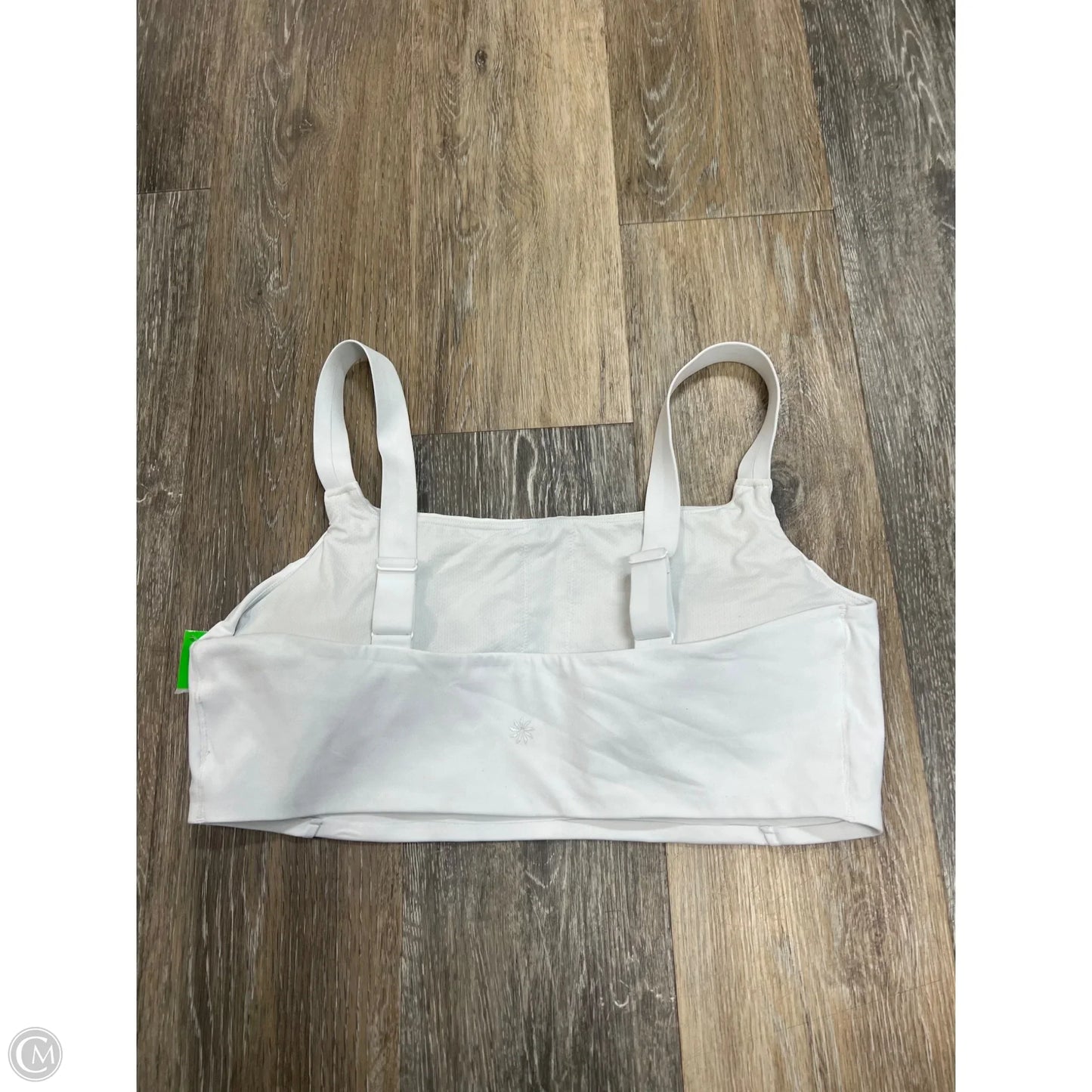 Athletic Bra By Athleta In White, Size: Xl