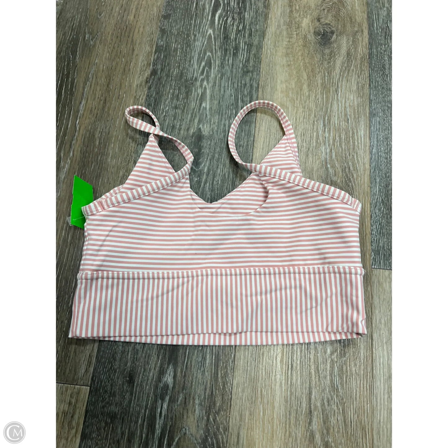 Athletic Bra By DYI In Striped Pattern, Size: S