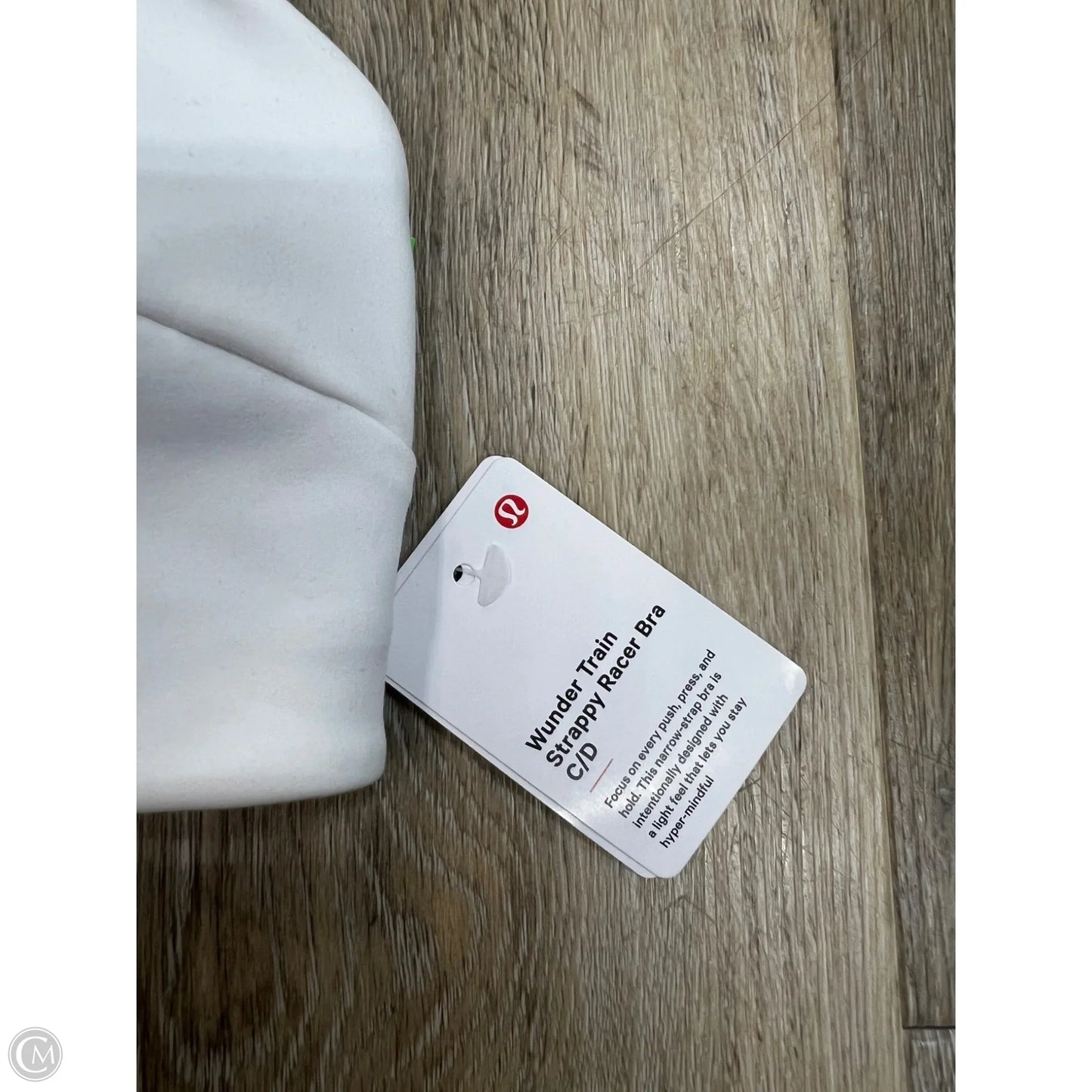 Athletic Bra By Lululemon In White, Size: 6