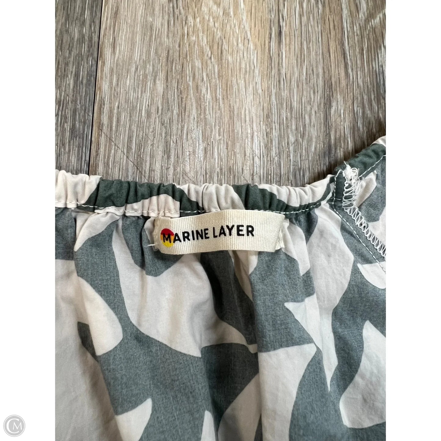 Dress Casual Maxi By Marine Layer In Green, Size: Xs