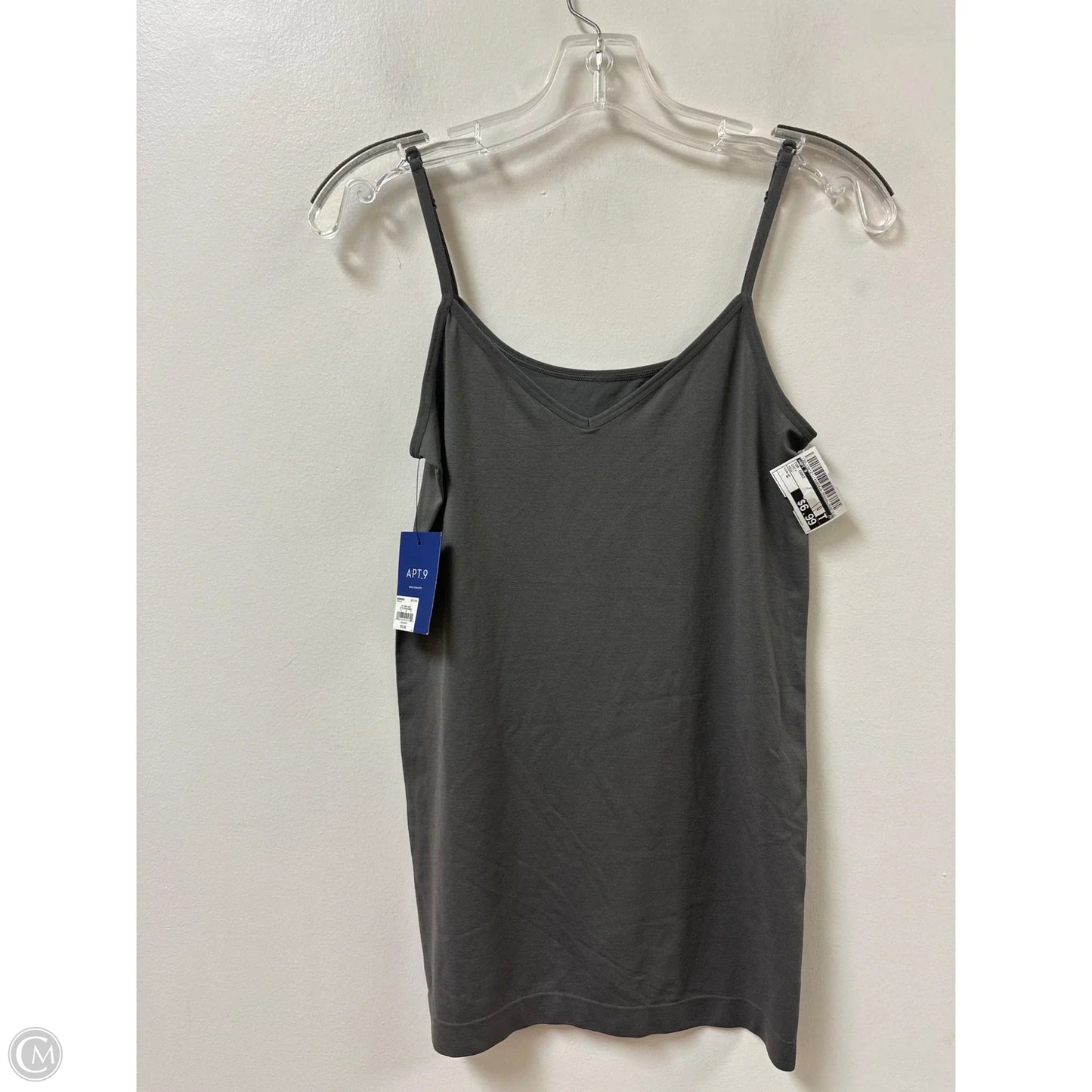 Top Cami By Apt 9 In Grey, Size: S