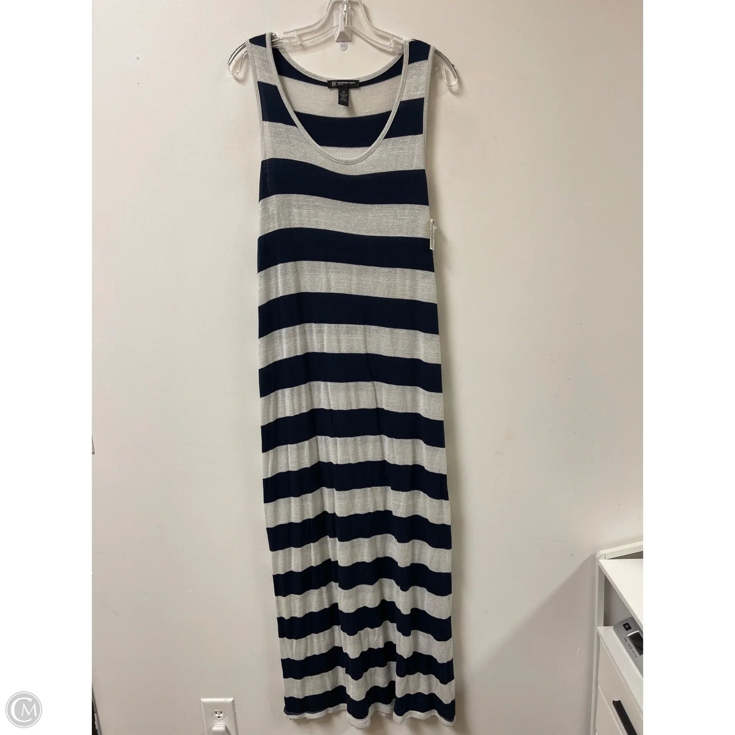 Dress Casual Maxi By Inc In Striped Pattern, Size: Xl