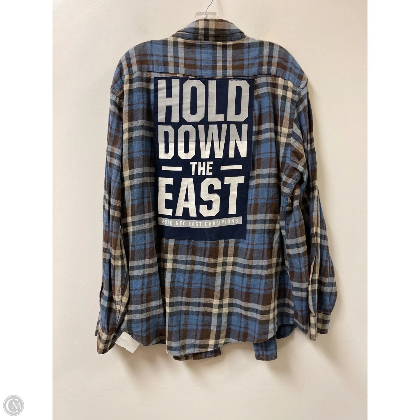 Blouse Long Sleeve By Croft And Barrow In Plaid Pattern, Size: Xl