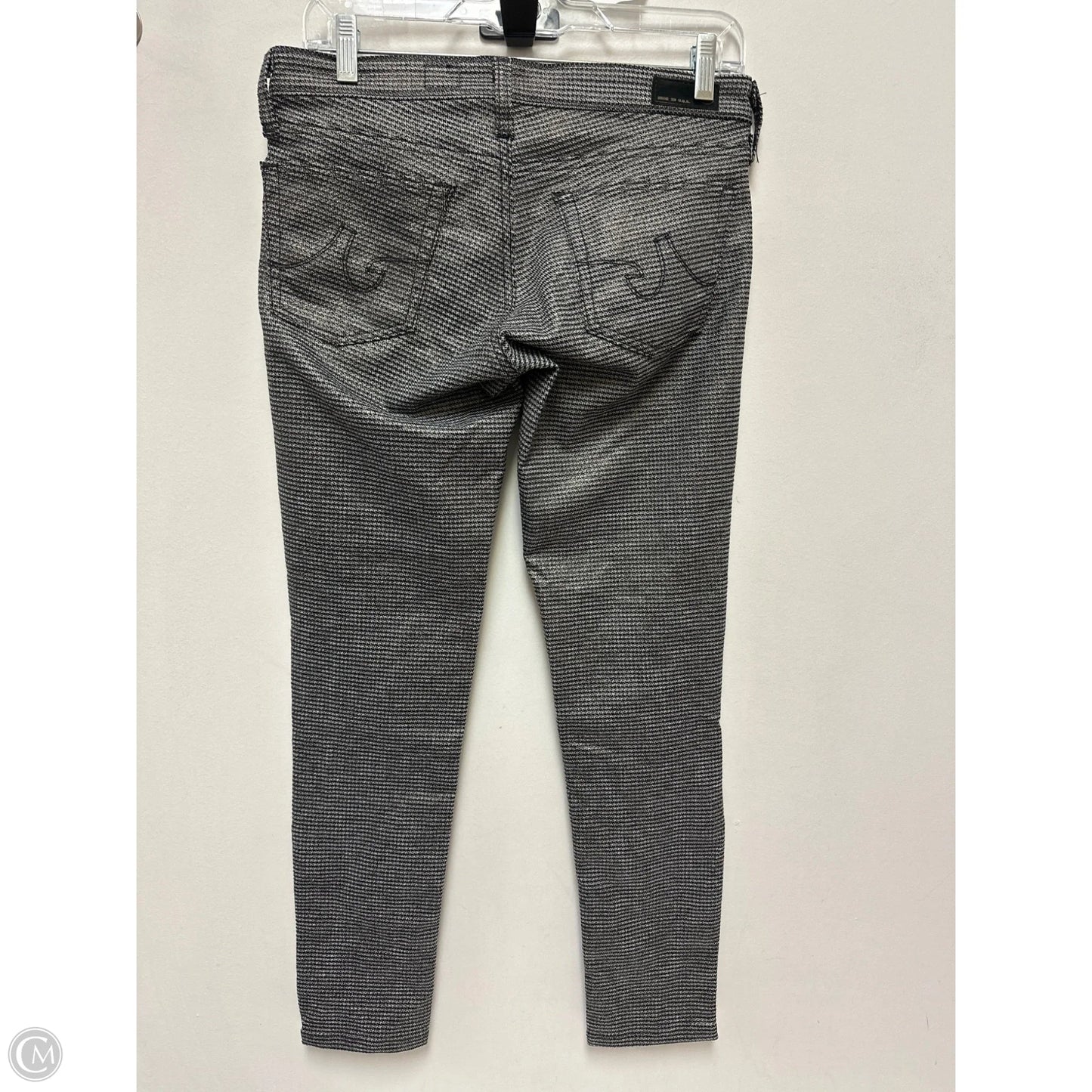 Pants Leggings By Adriano Goldschmied In Black & White, Size: 4