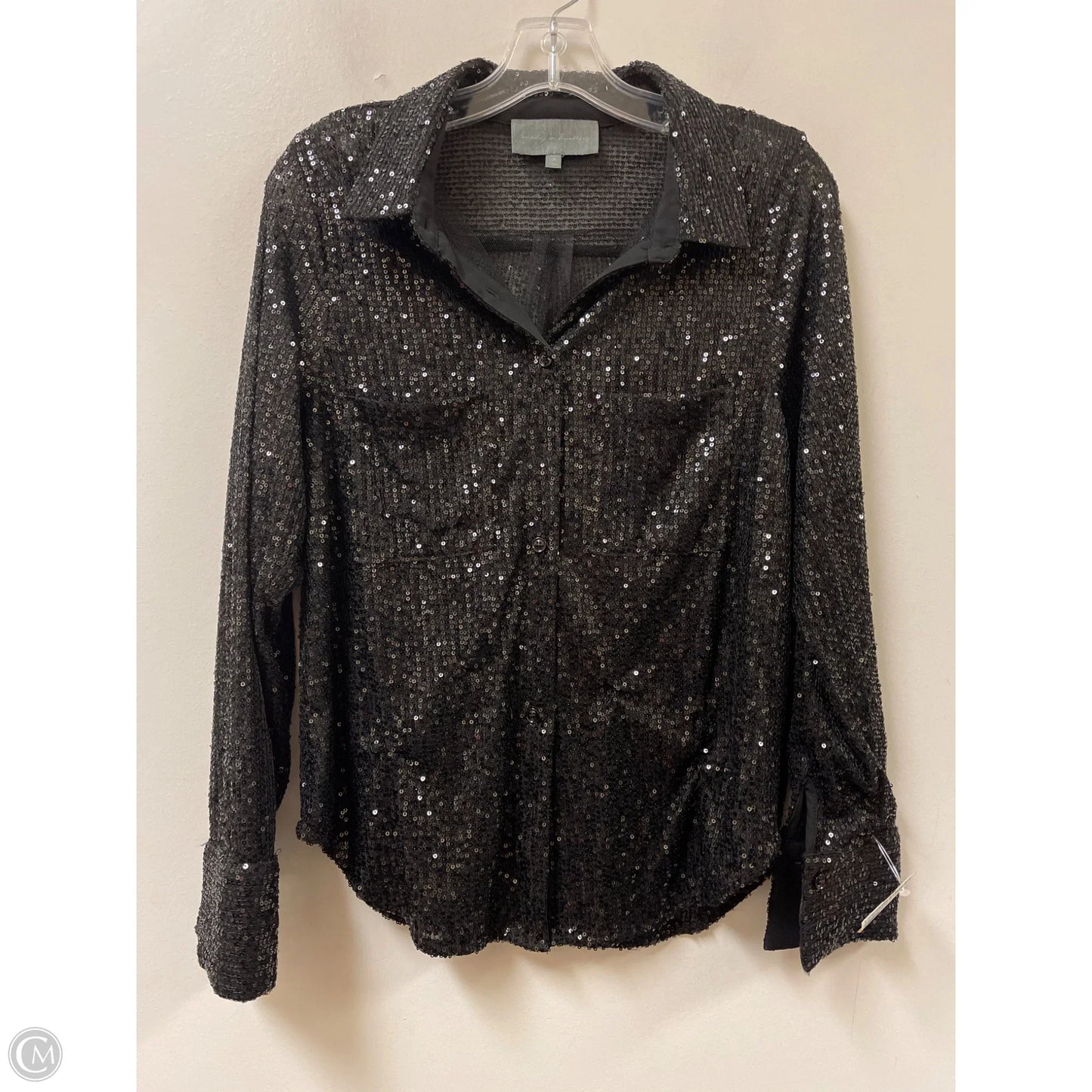 Blouse Long Sleeve By Sunday In Brooklyn In Black, Size: M