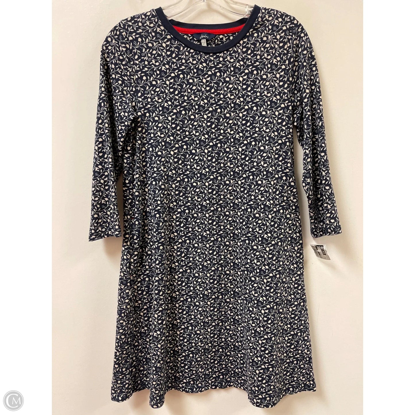 Dress Casual Midi By Joules In Navy, Size: S