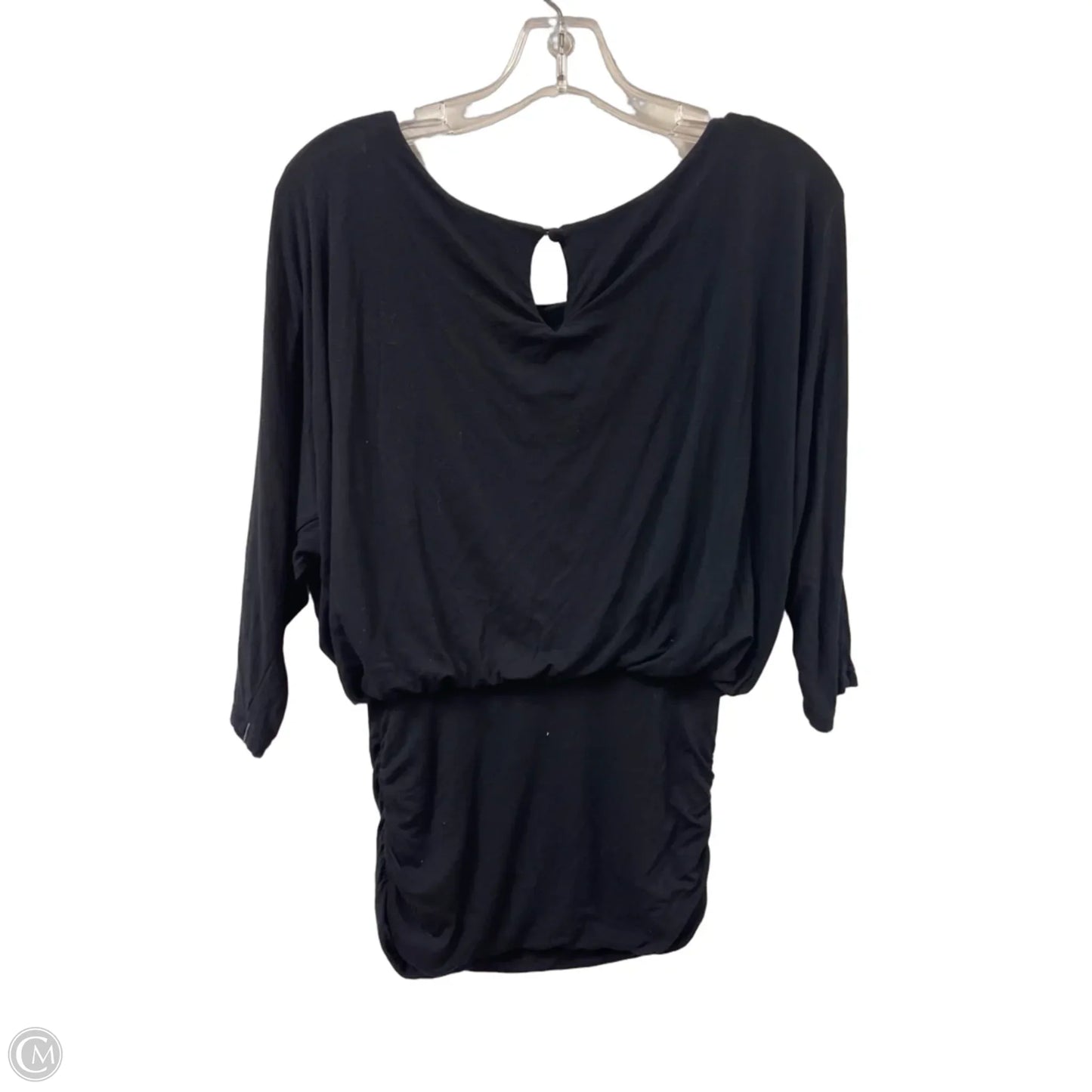 Top Long Sleeve By White House Black Market In Black, Size: S