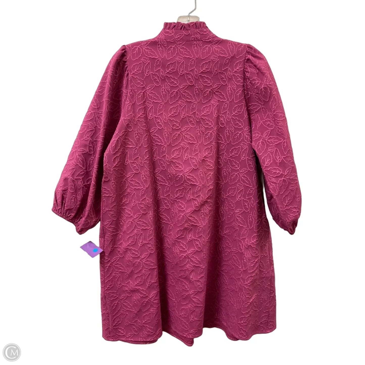 Dress Casual Midi By Clothes Mentor In Pink, Size: L