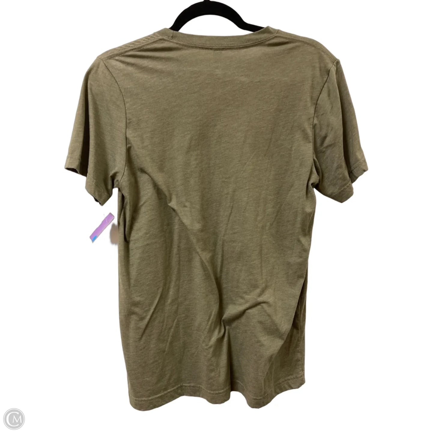 Top Short Sleeve By Canvas In Green, Size: M