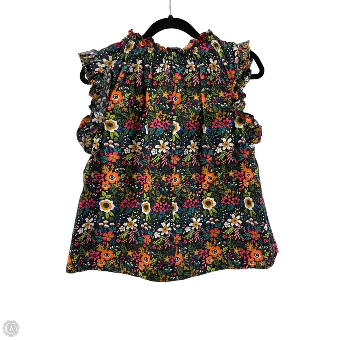 Top Sleeveless By Thml In Floral Print, Size: S