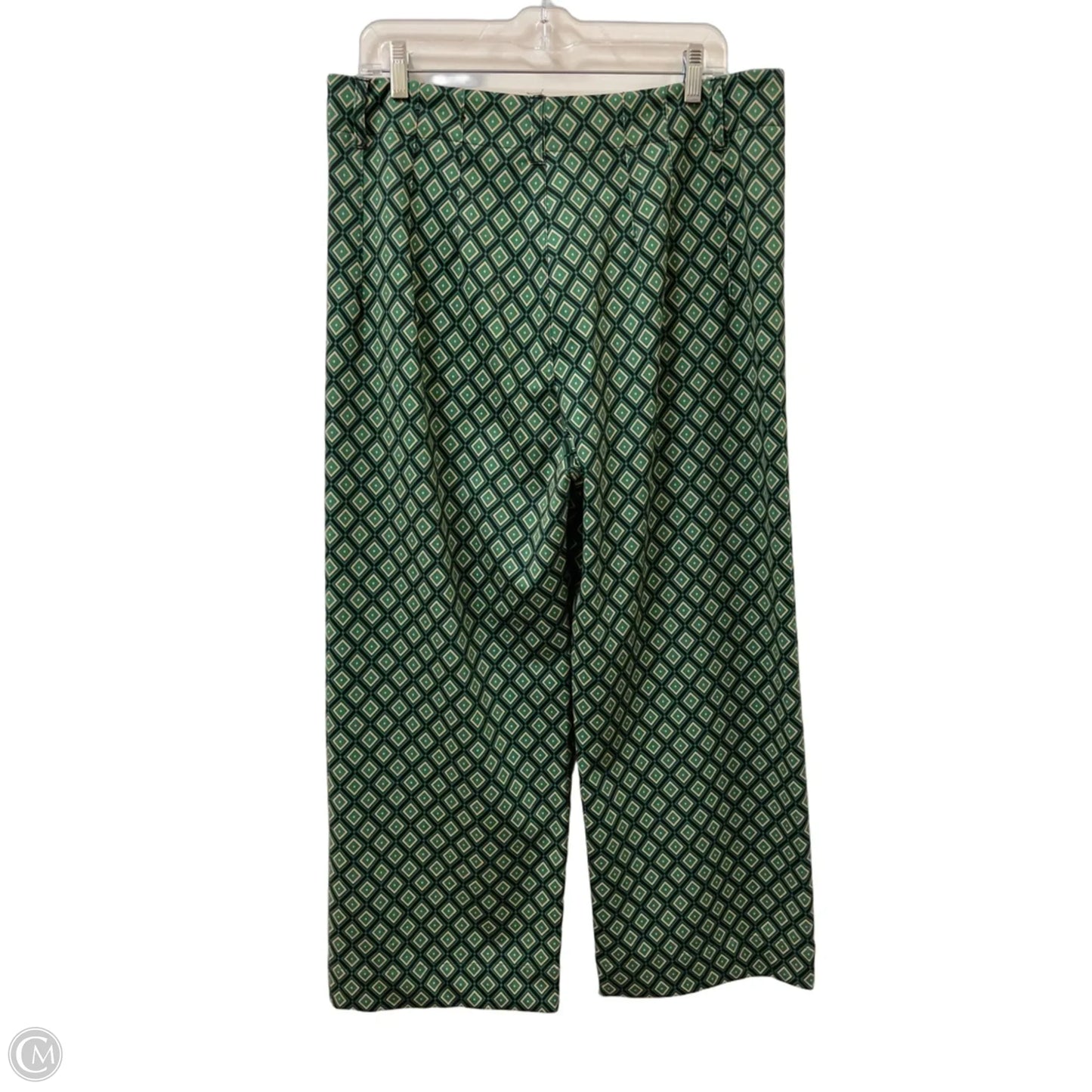 Pants Dress By Jones And Co In Green, Size: 14